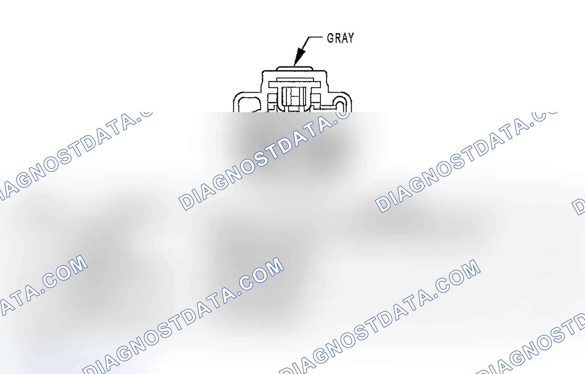Scheme 363: MANIFOLD ABSOLUTE PRESSURE SENSOR CONNECTOR END VIEW