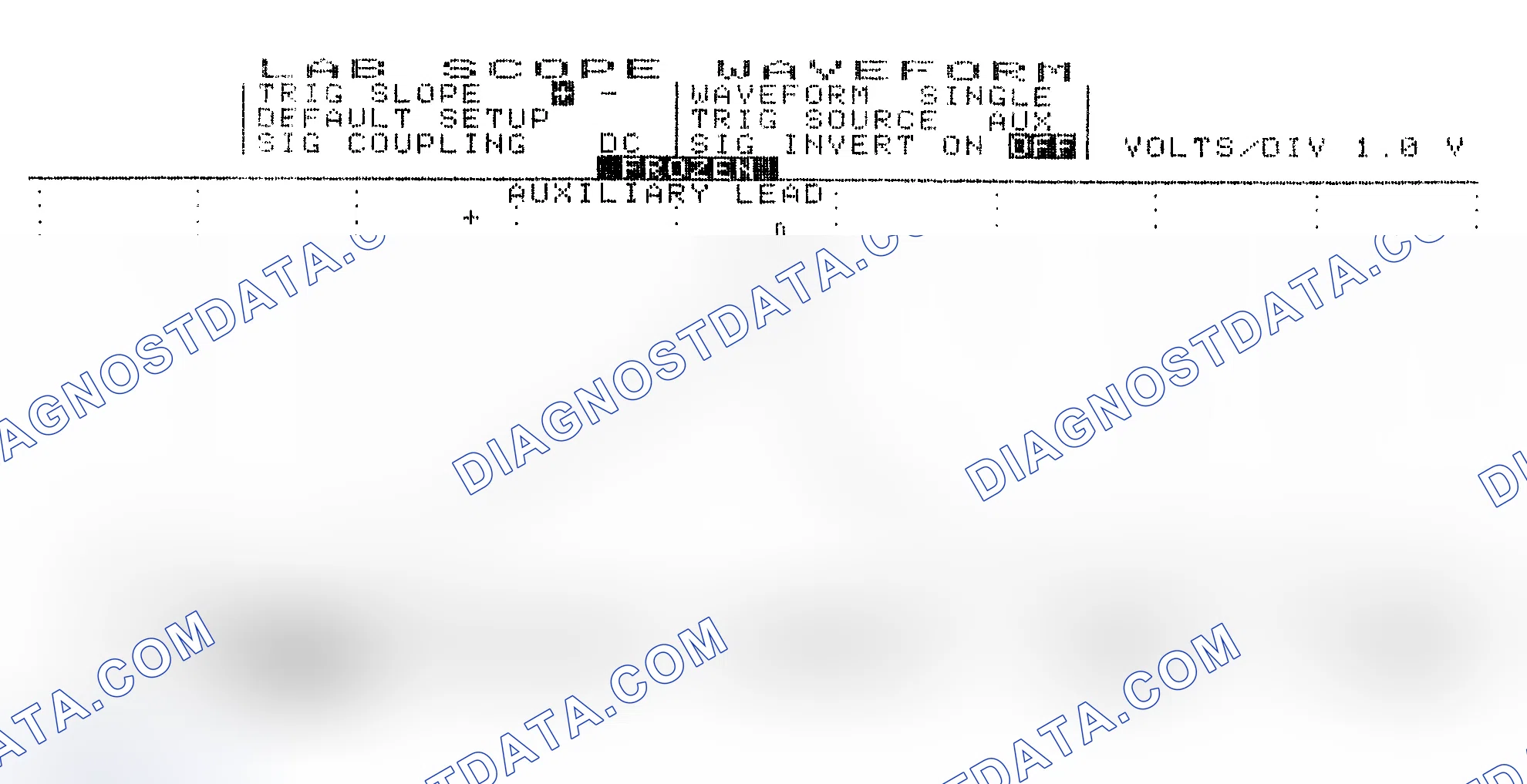 Scheme 19: Single Injector w/Excessive Current Flow - Current Pattern