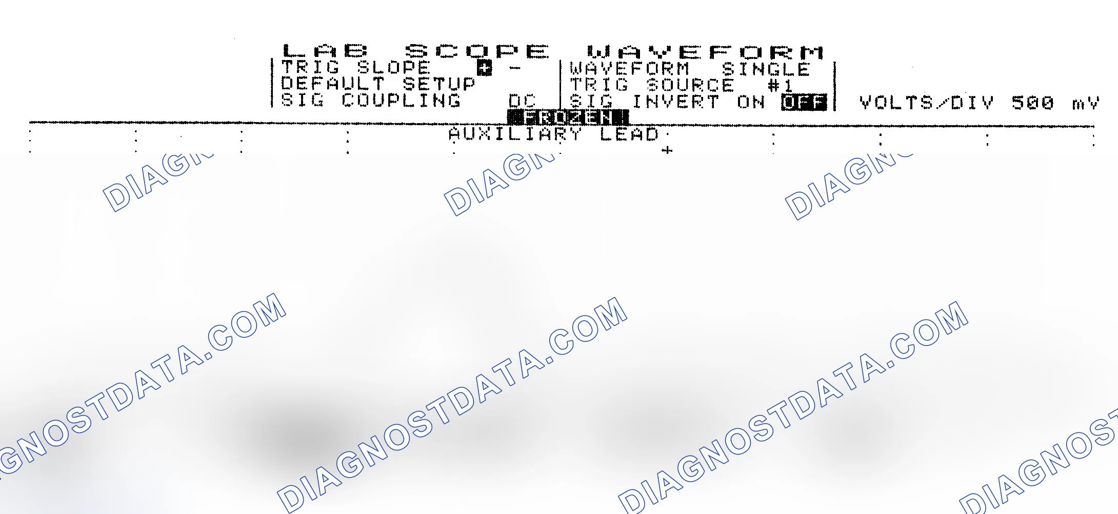 Scheme 10: Single Injector w/Excessive Current Flow - Current Pattern