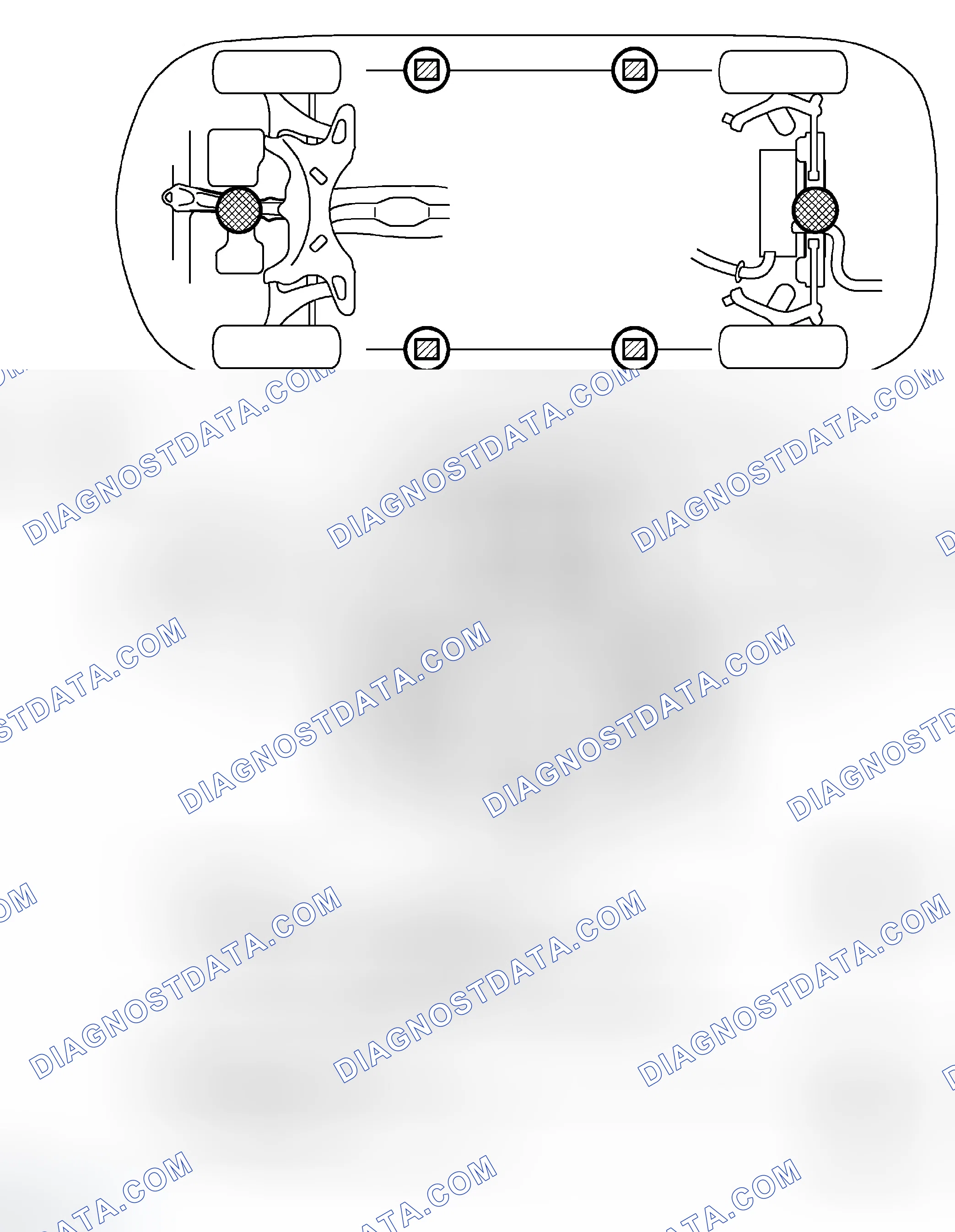 Scheme 12: VEHICLE LIFT AND SUPPORT LOCATIONS