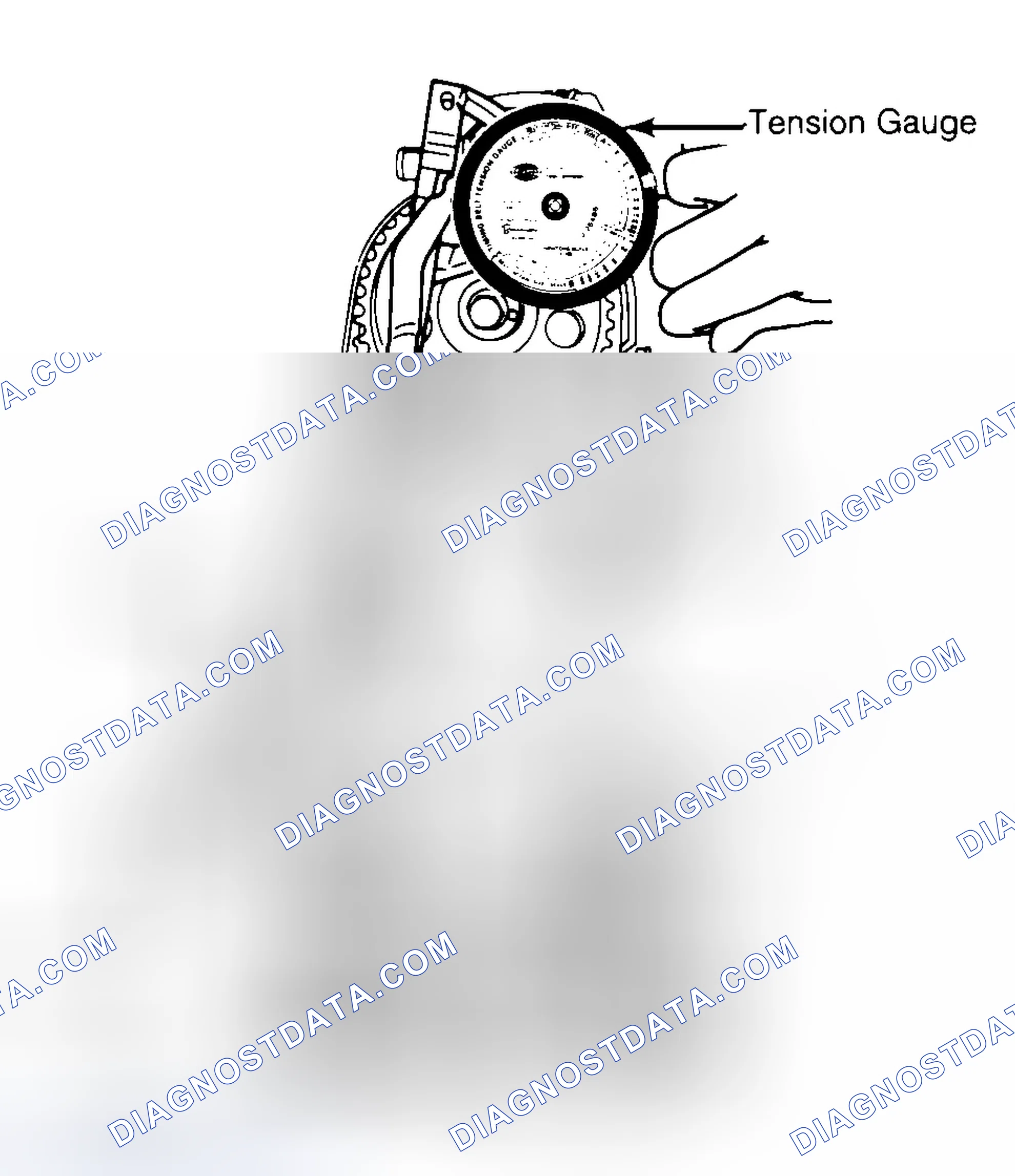 Scheme 3: Adjusting Typical Timing Belt Tension