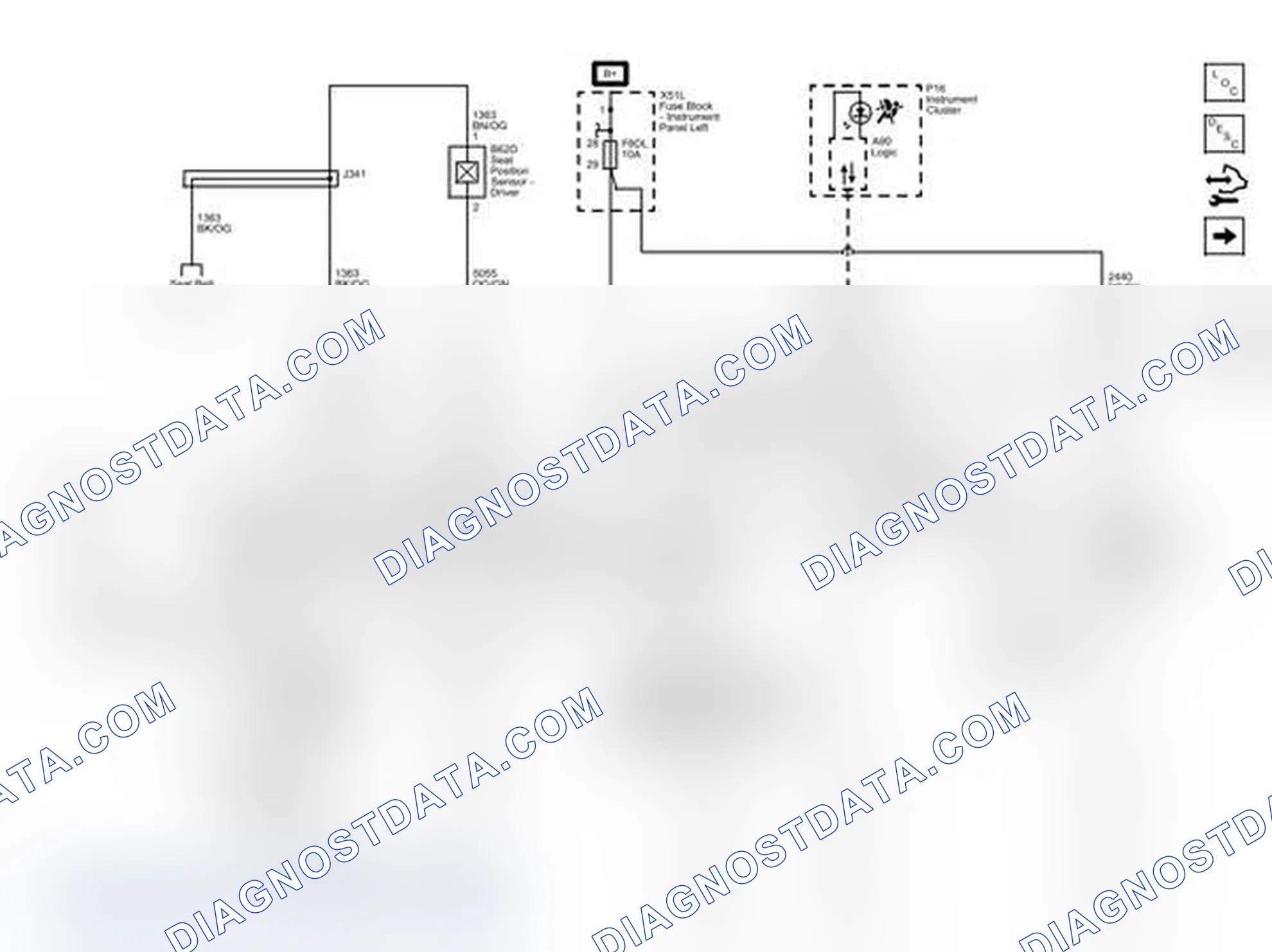 Scheme 1: Power, Ground, Data Communication and Passenger Presence Detection