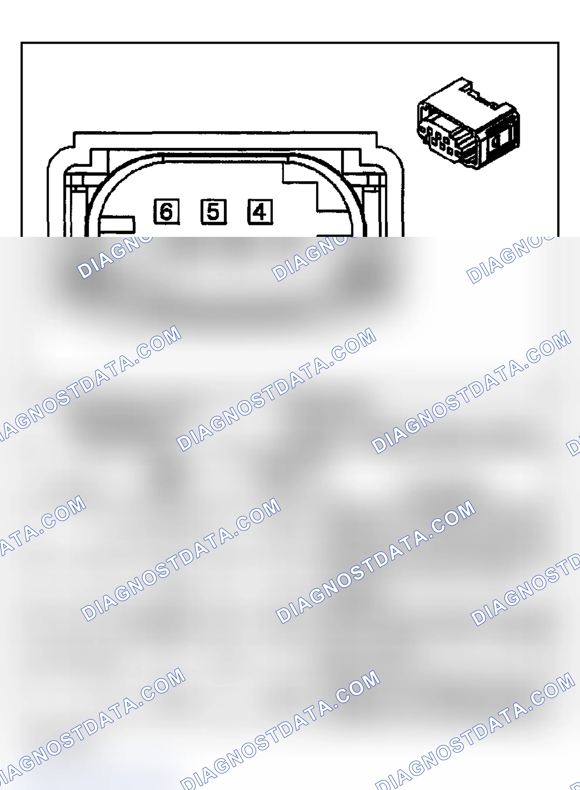 Scheme 11: Rear Wheel Steering Connector End Views