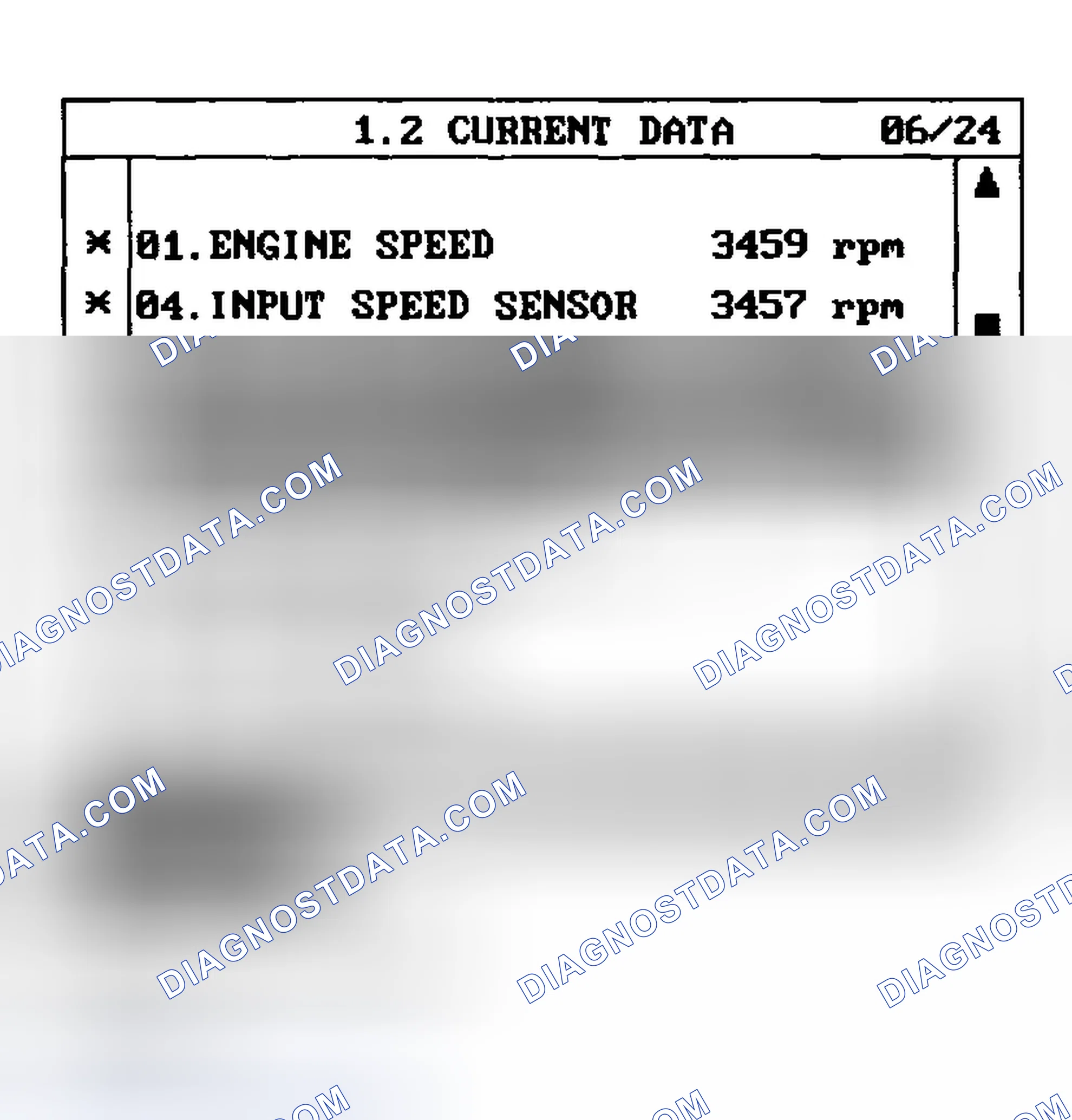 Scheme 299: MONITOR SCANTOOL DATA