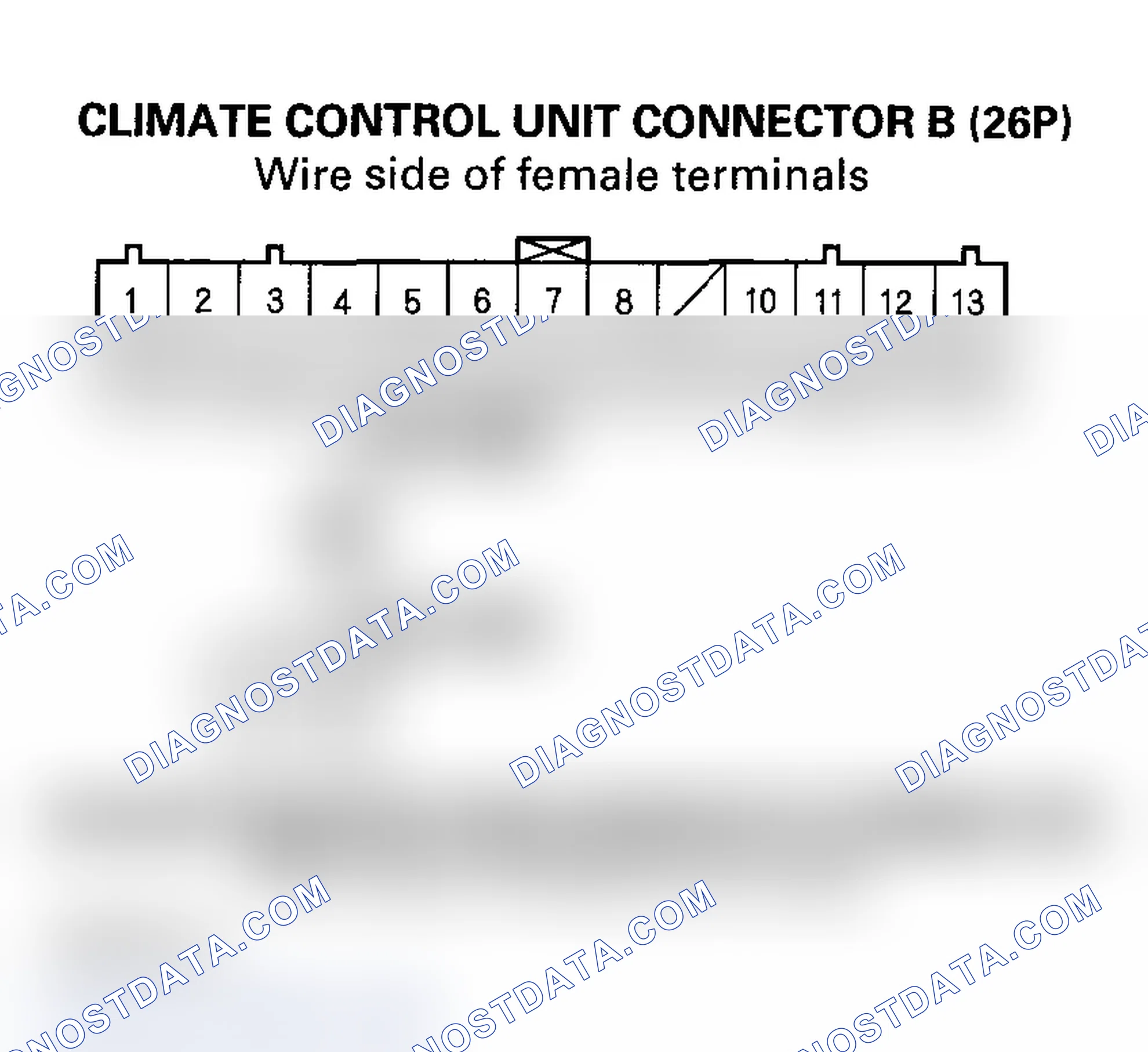 Scheme 18: DTC indicator A: An Open In The In-Car Temperature Sensor Circuit