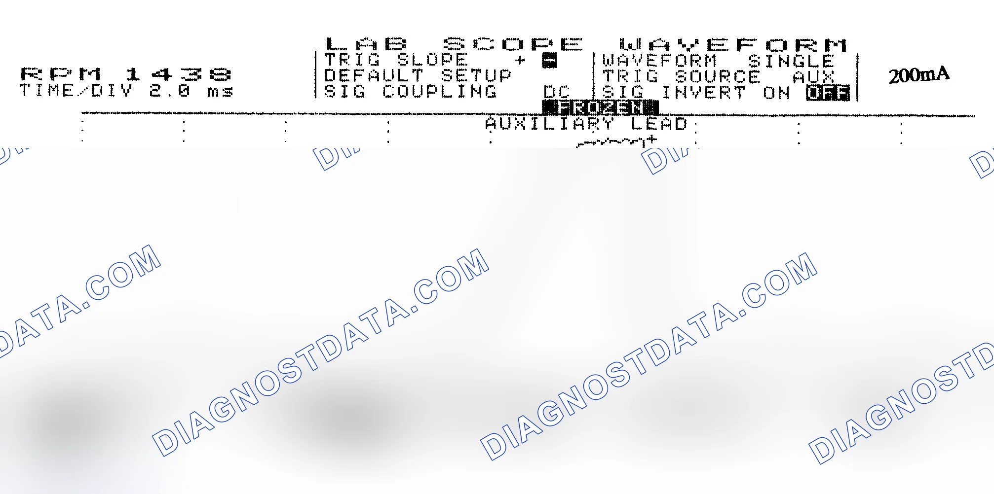 Scheme 15: Single Injector w/Normal Current Flow - Current Pattern