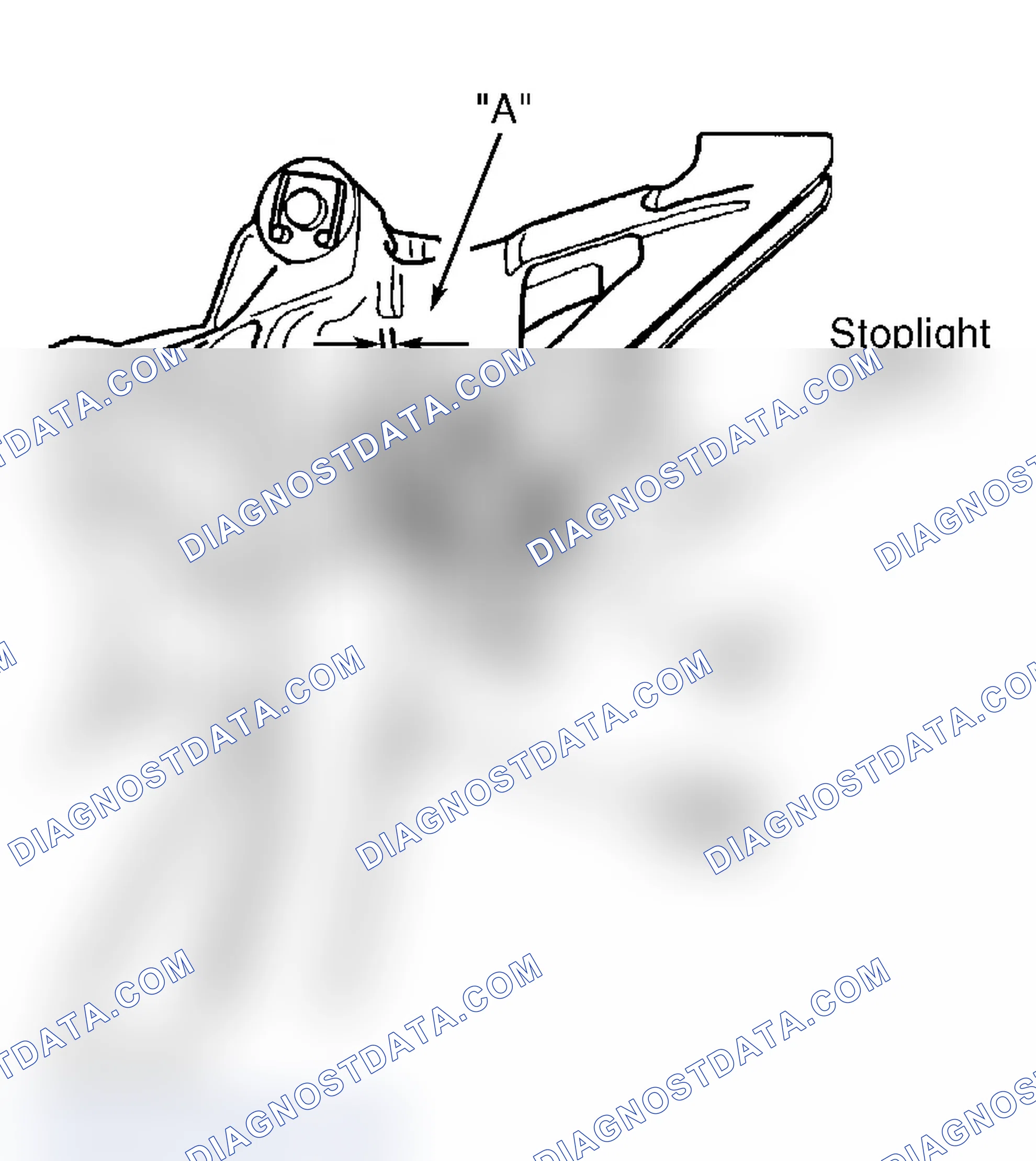 Scheme 9: Pedal Bracket With Internal Thread For Brake Light Switch