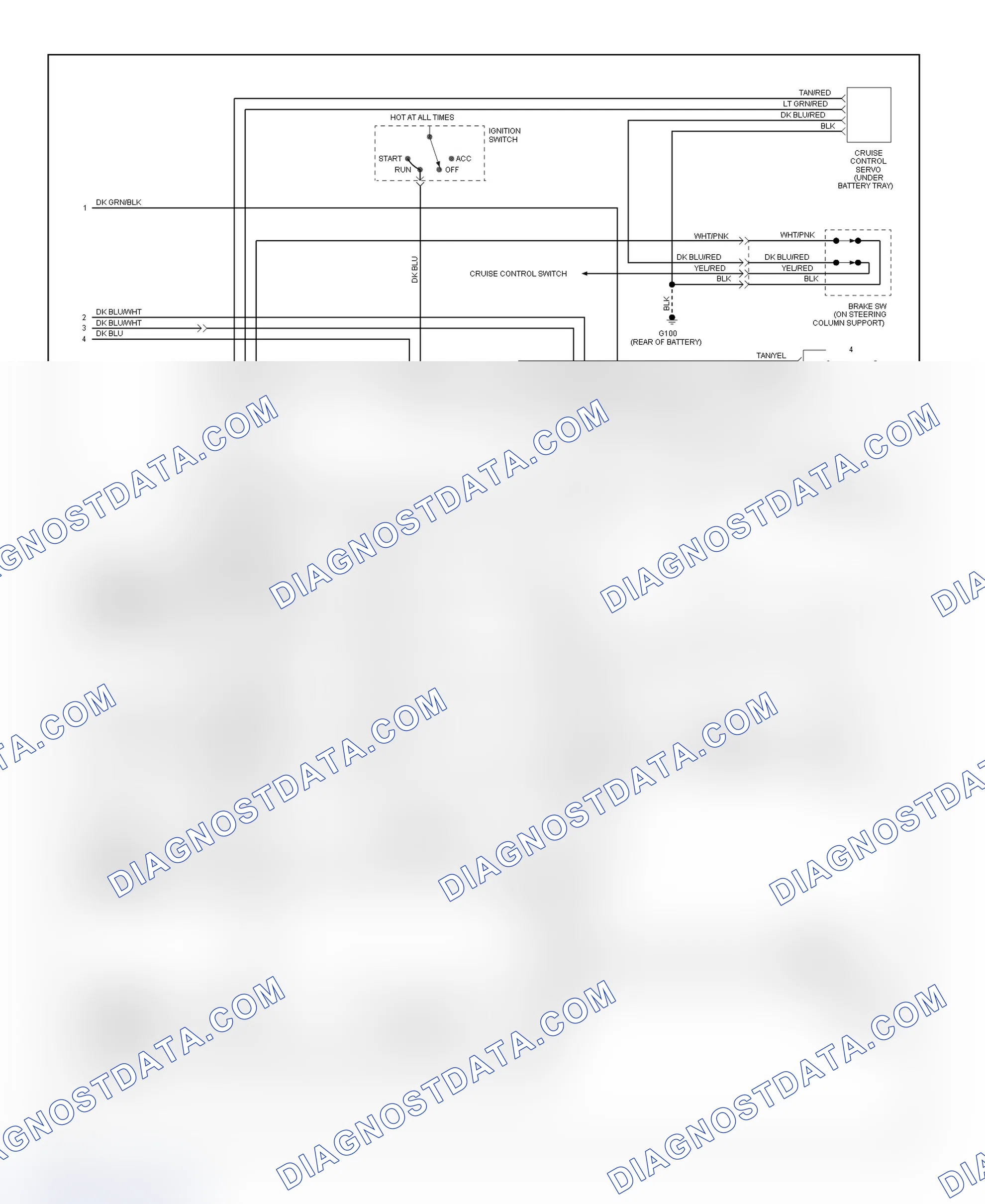 Scheme 19: PCM Wiring Diagram LeBaron Convertible 3.0L - (2 Of 2)