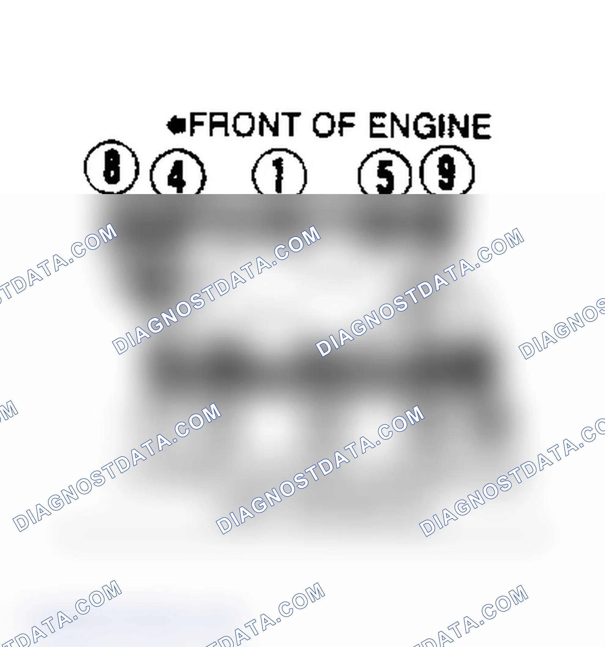 Scheme 6: Lower Intake Manifold Tightening Sequence (VINs S & 9)