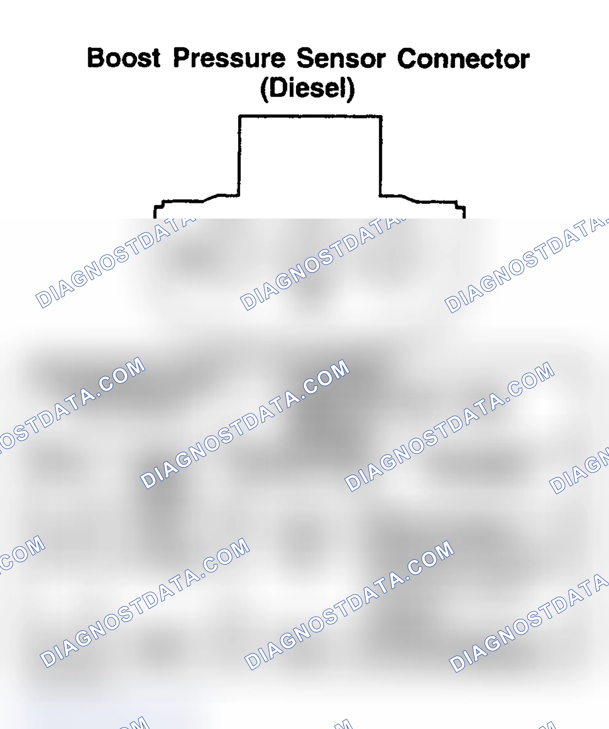 Scheme 127: BOOST PRESSURE SENSOR (DIESEL)