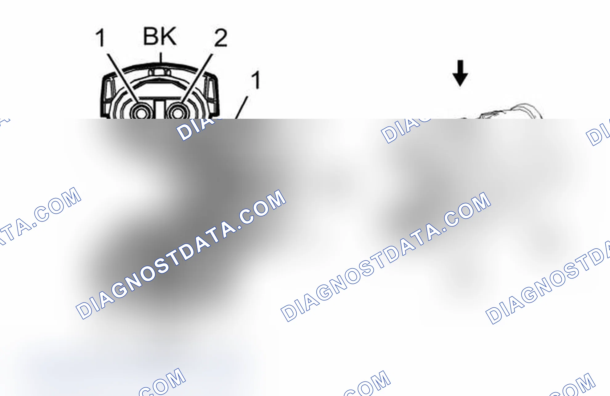 Scheme 235: X131 Left Front Suspension Components to Left Front Suspension Harness (F45)