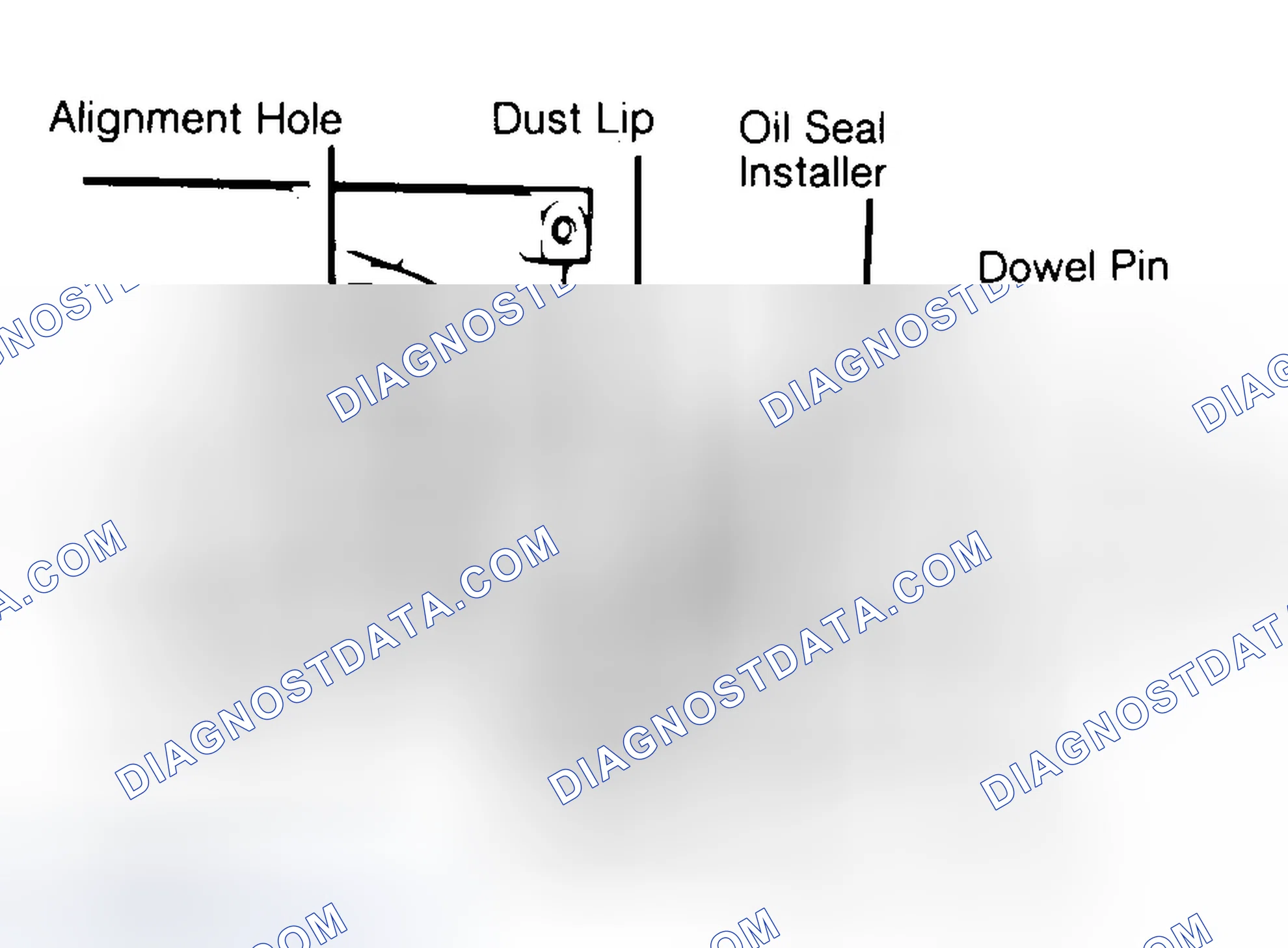 Scheme 10: Installing Typical One-Piece Oil Seal