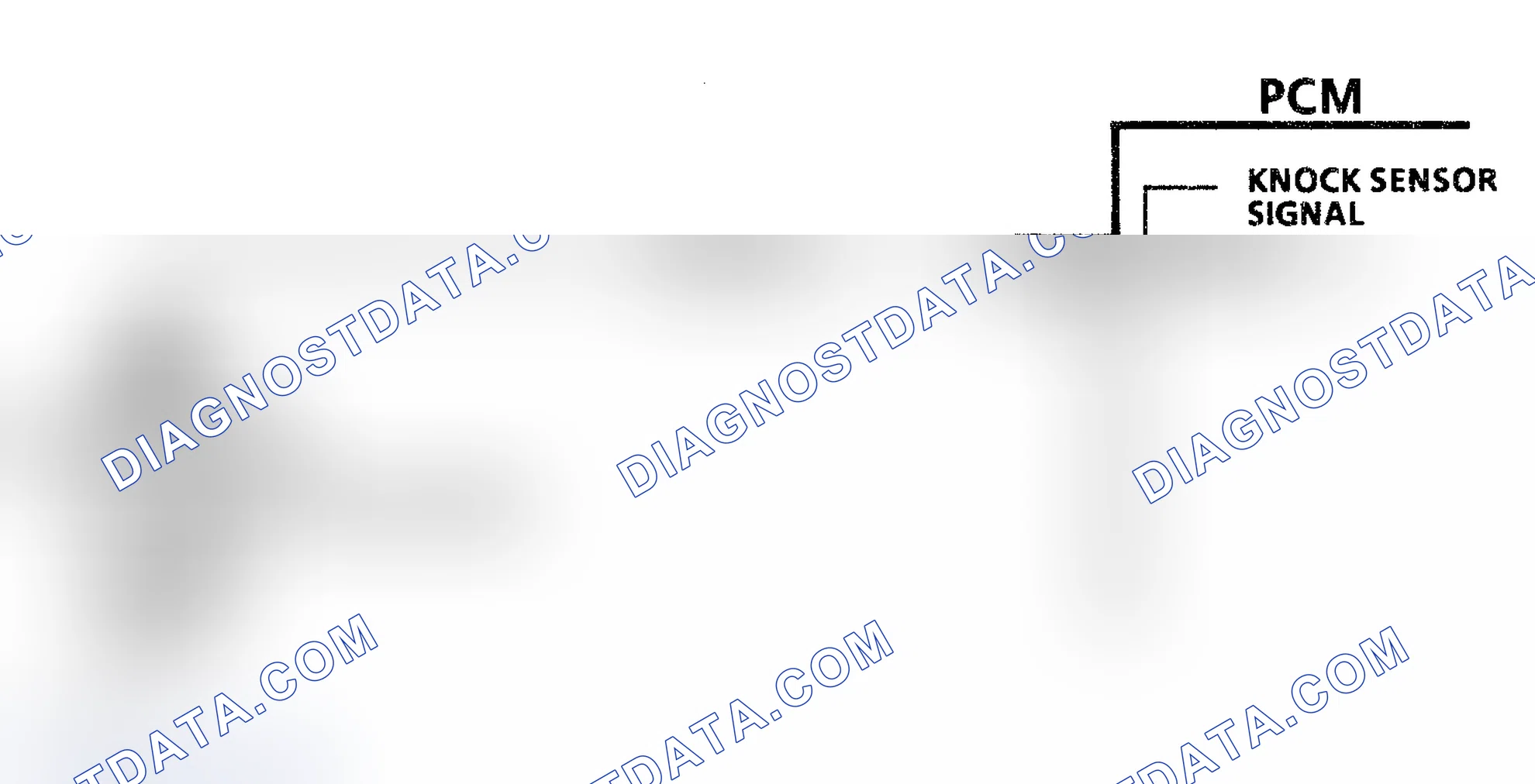 Scheme 80: Code 43 Schematic (3.1L) Knock Sensor Error