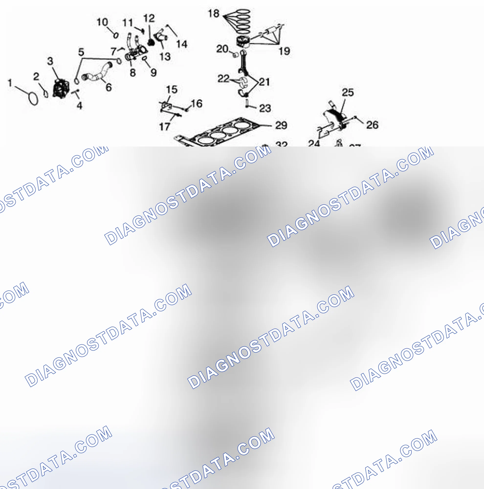 Scheme 374: Engine Block and Components