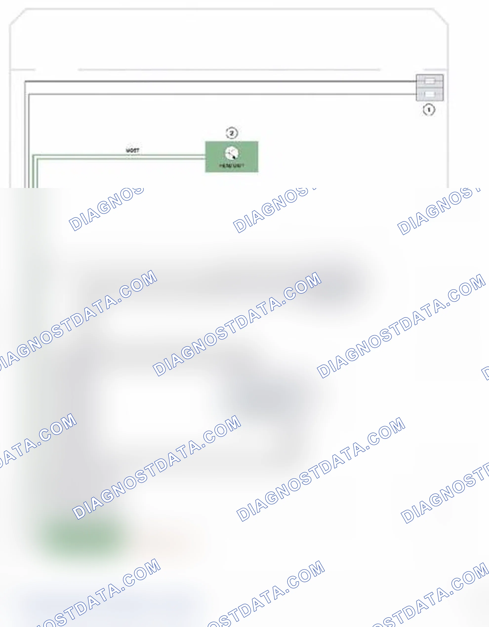 Scheme 2: Combox audio interface (options 6FL and 6NF)