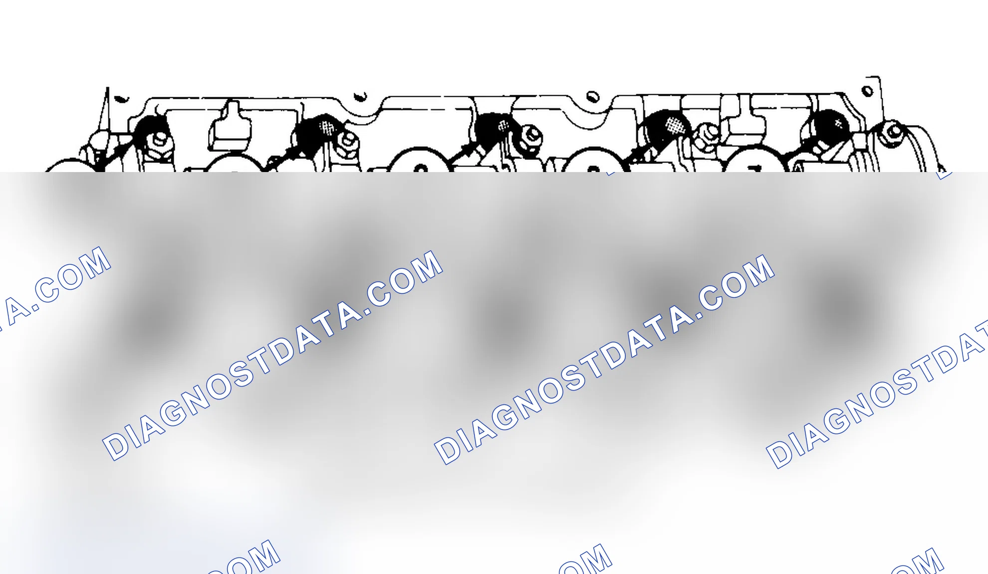 Scheme 3: Typical Cylinder Head Tightening or Loosening Sequence
