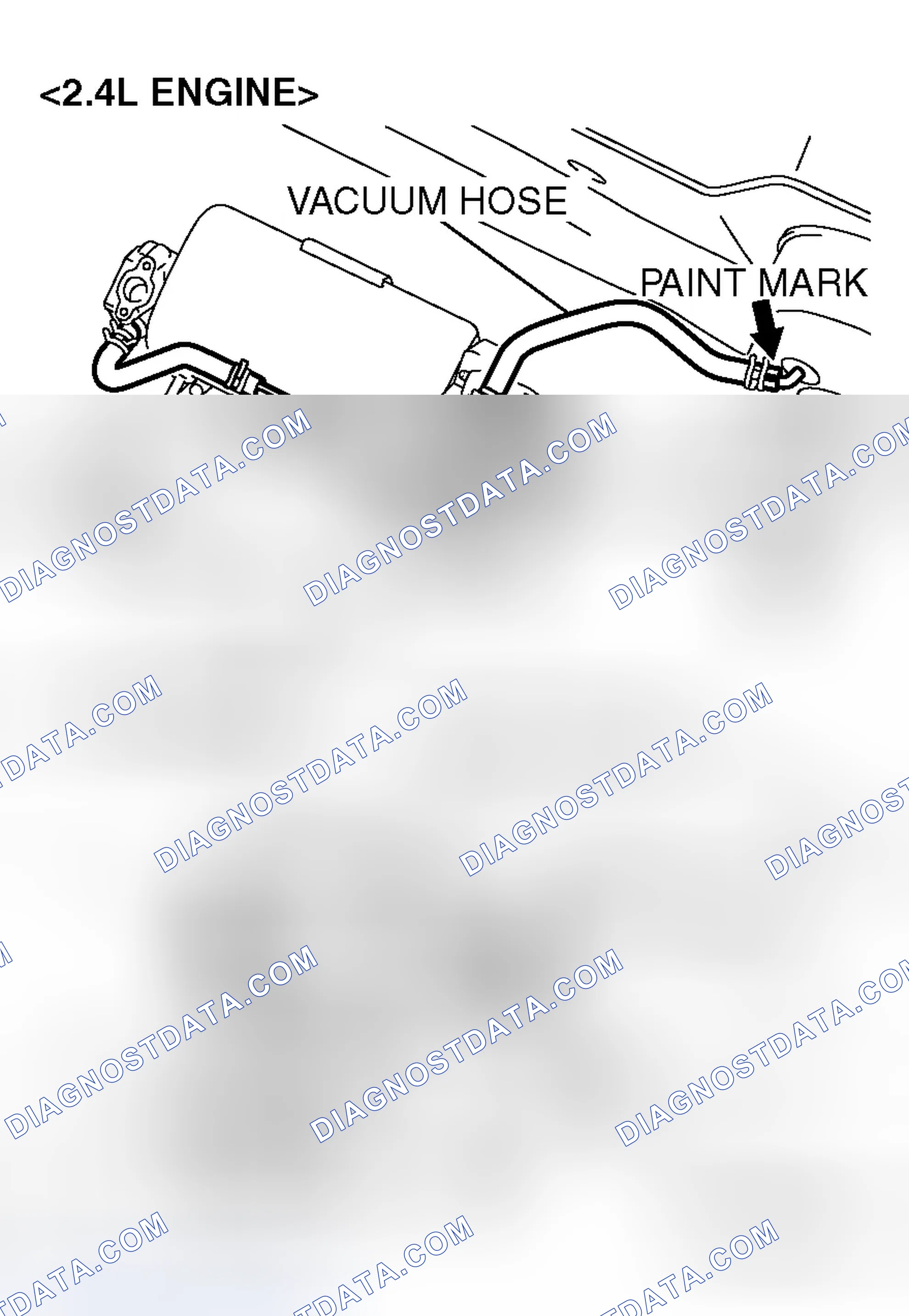 Scheme 43: >> A << BRAKE BOOSTER VACUUM HOSE CONNECTION