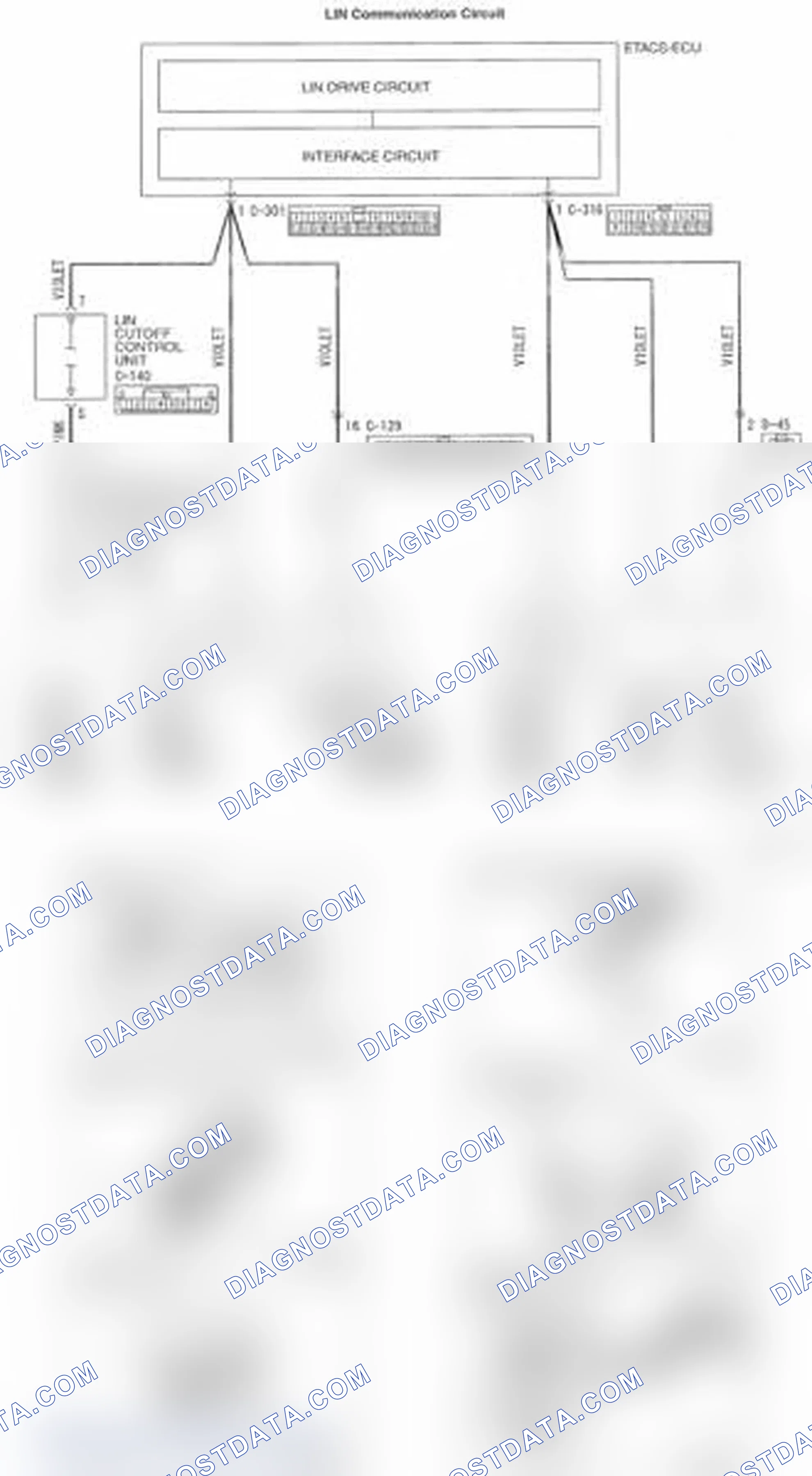 Scheme 686: DTC U1515: No-Bus activity error (LIN)