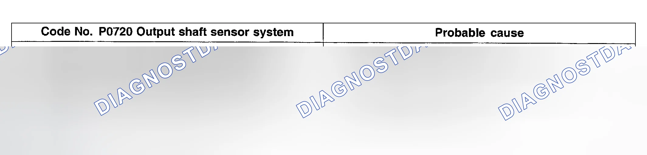 Scheme 56: DTC P0720: Output Shaft Sensor System