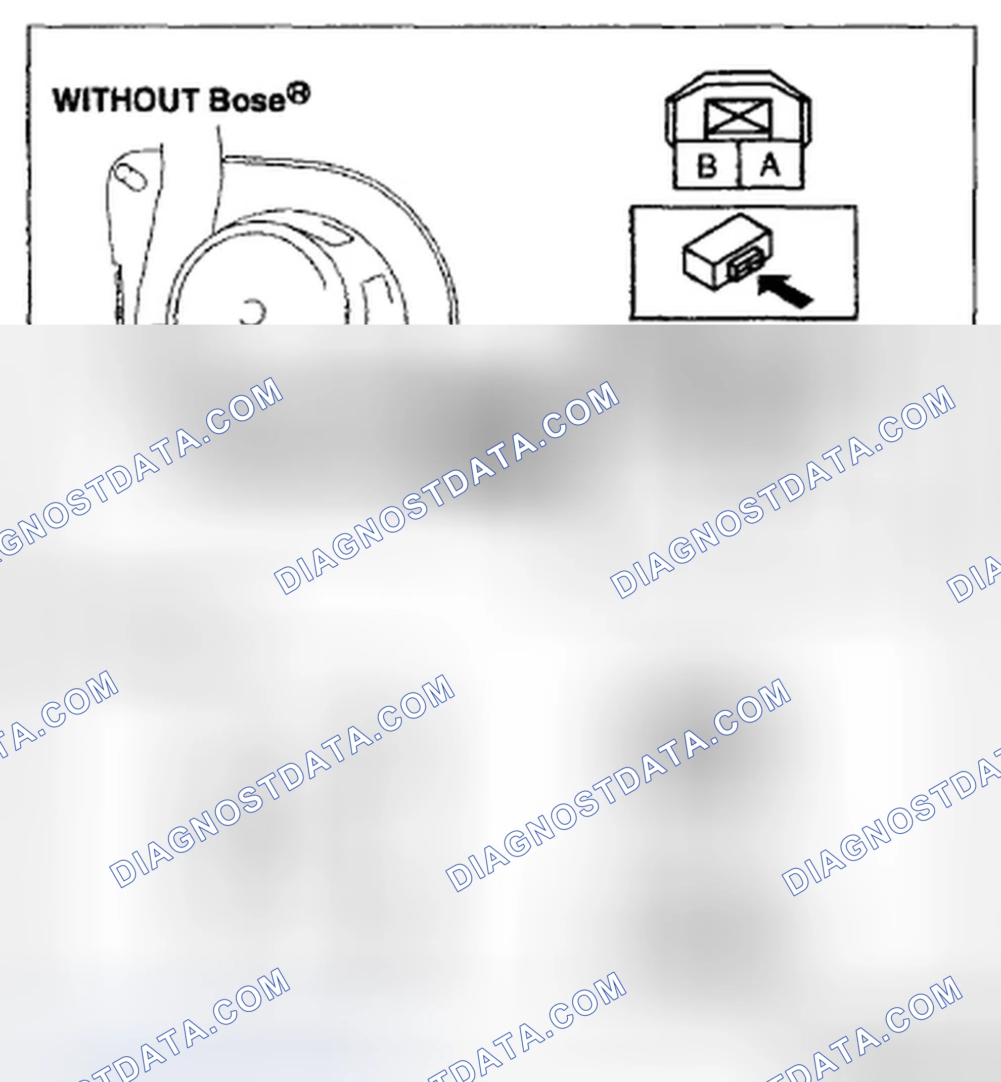 Scheme 32: REAR SPEAKER INSPECTION