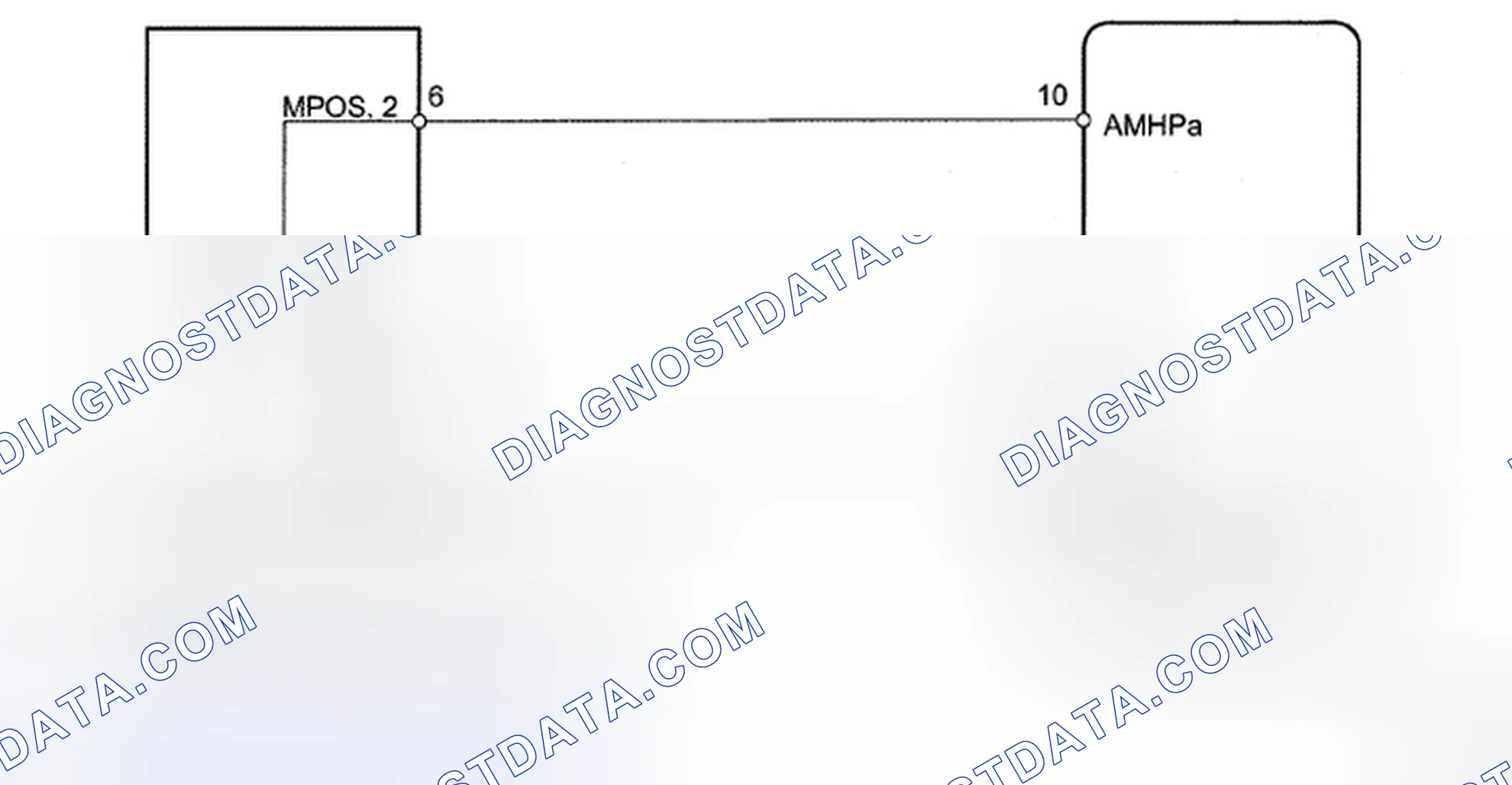 Scheme 56: Air Mix Damper Control Servo Motor Circuit - Wiring Diagram