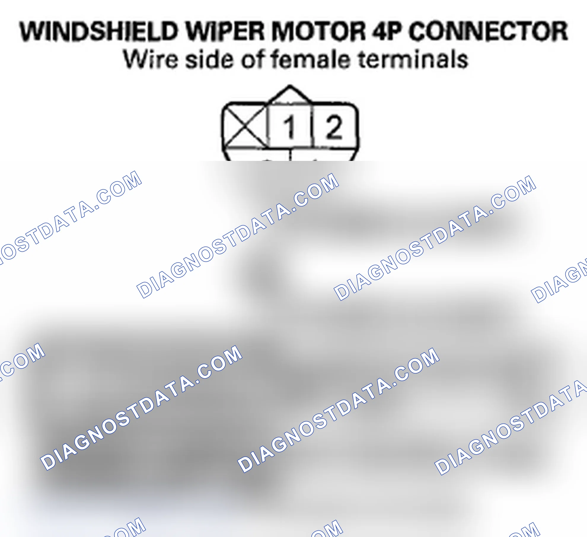 Scheme 5: DTC B1077: Wiper Auto-Stop (As) Signal Circuit Malfunction