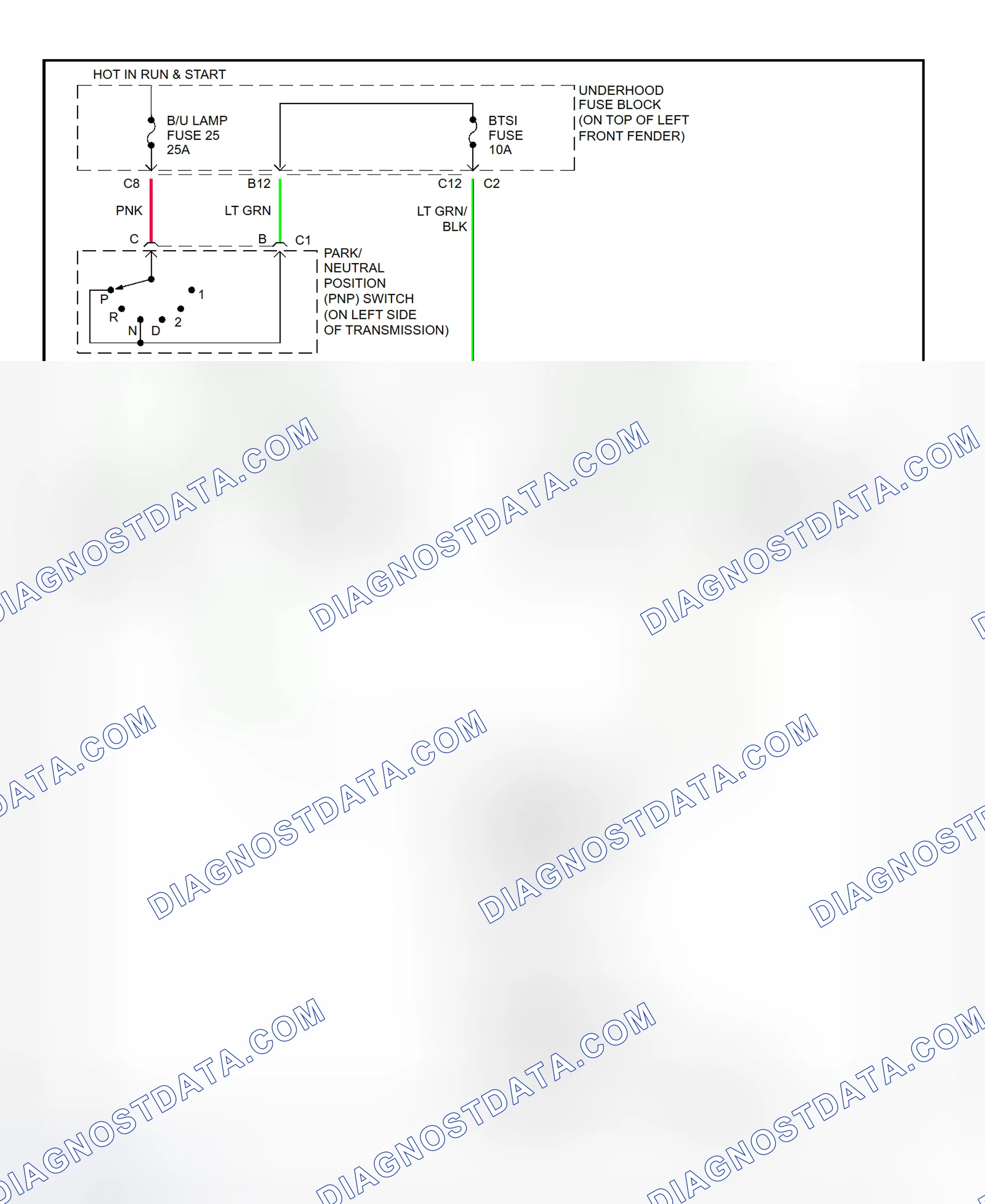 Scheme 29: Shift Interlock System Wiring Diagram (2001 Blazer, Jimmy, Sonoma & S10 Pickup - With Column Shift)