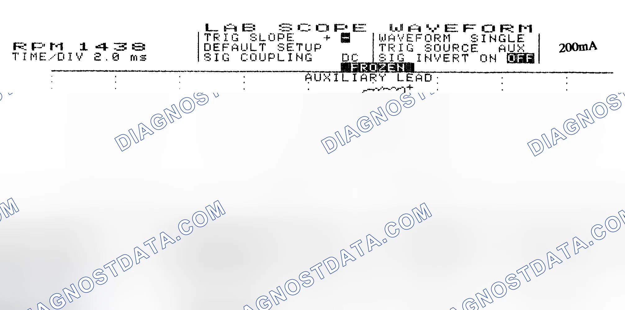 Scheme 15: Single Injector w/Normal Current Flow - Current Pattern