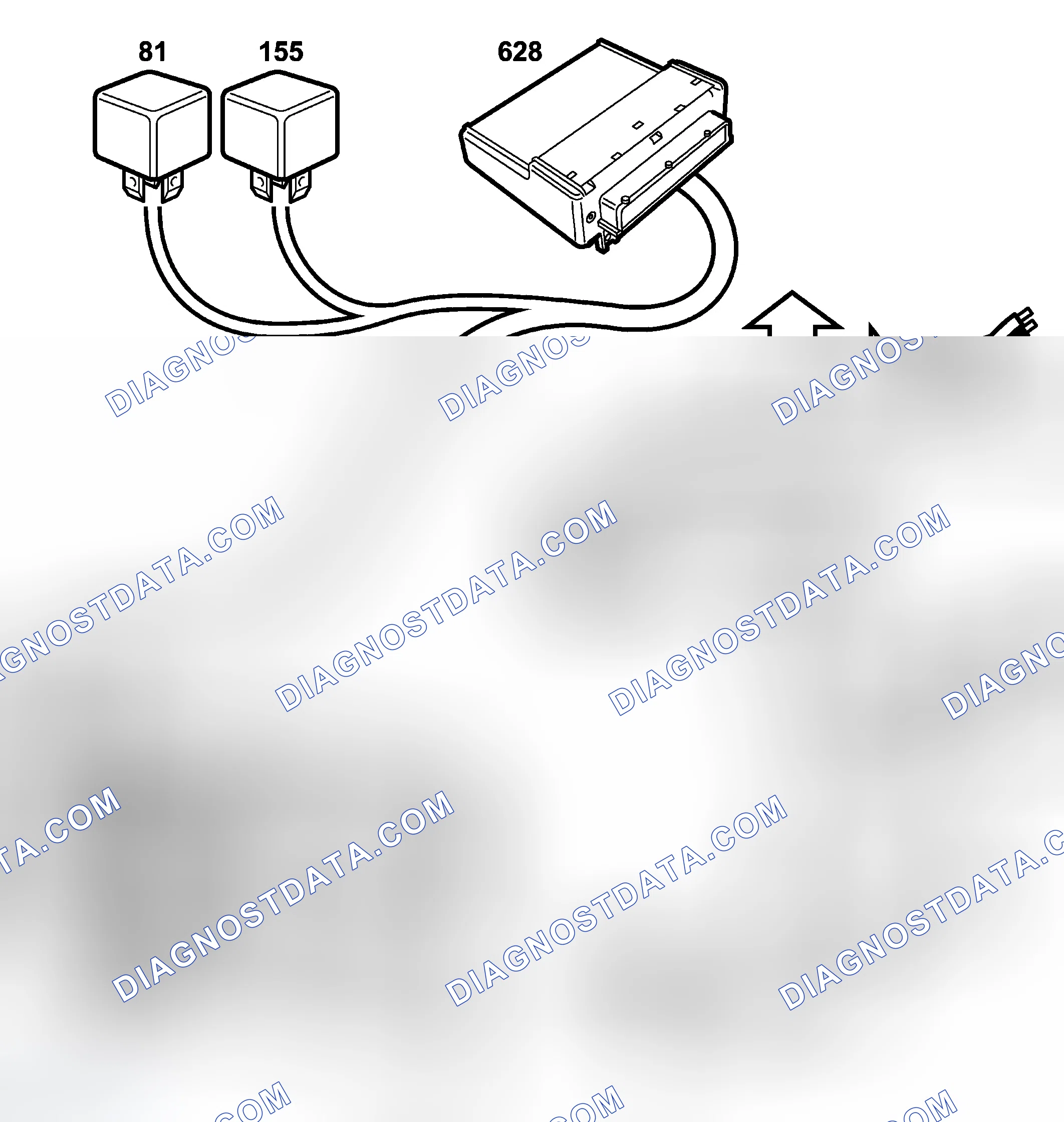 Scheme 29: System Overview, Radiator Fan System (Cars Without A/C)
