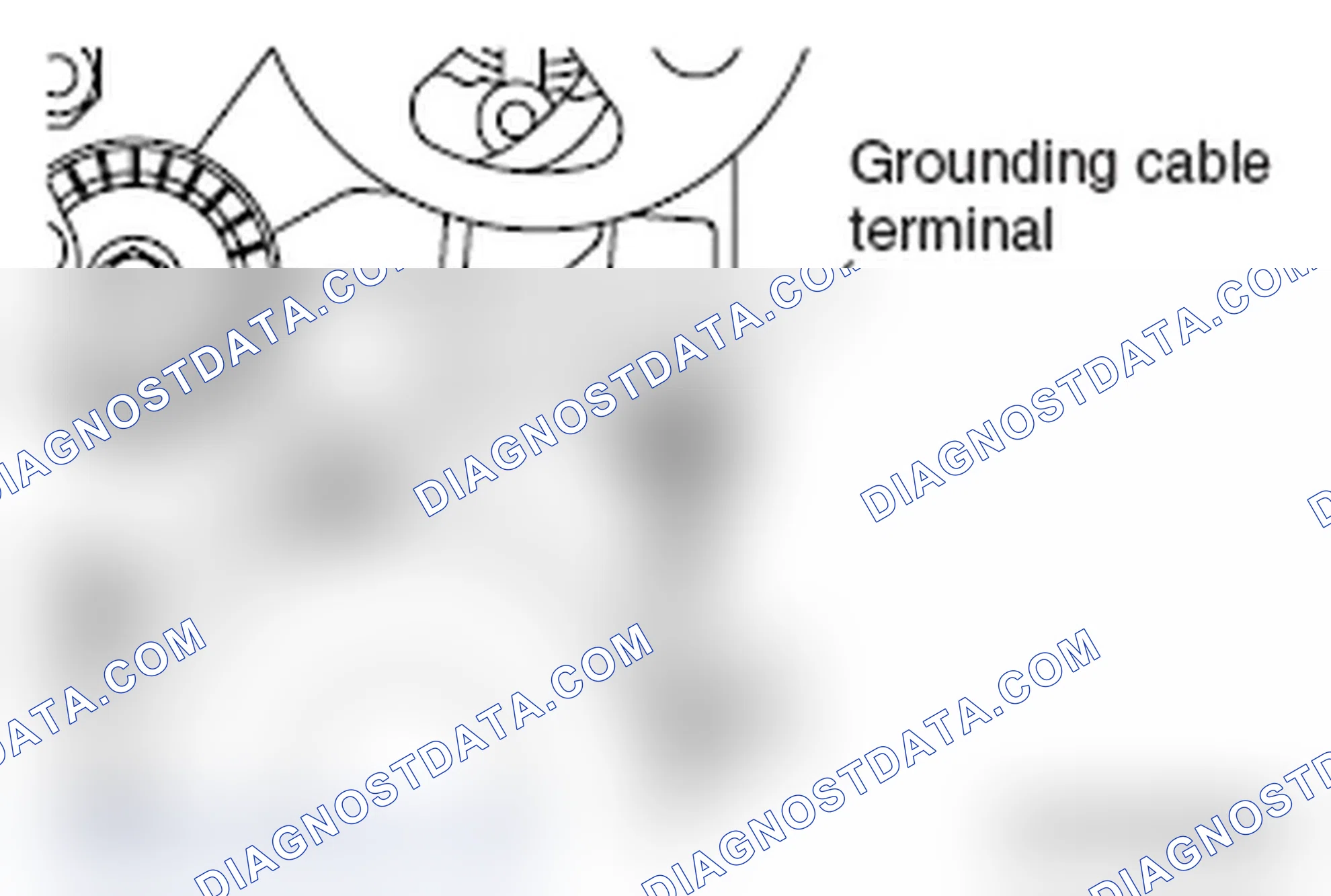 Scheme 16: >> A << GROUNDING CABLE INSTALLATION