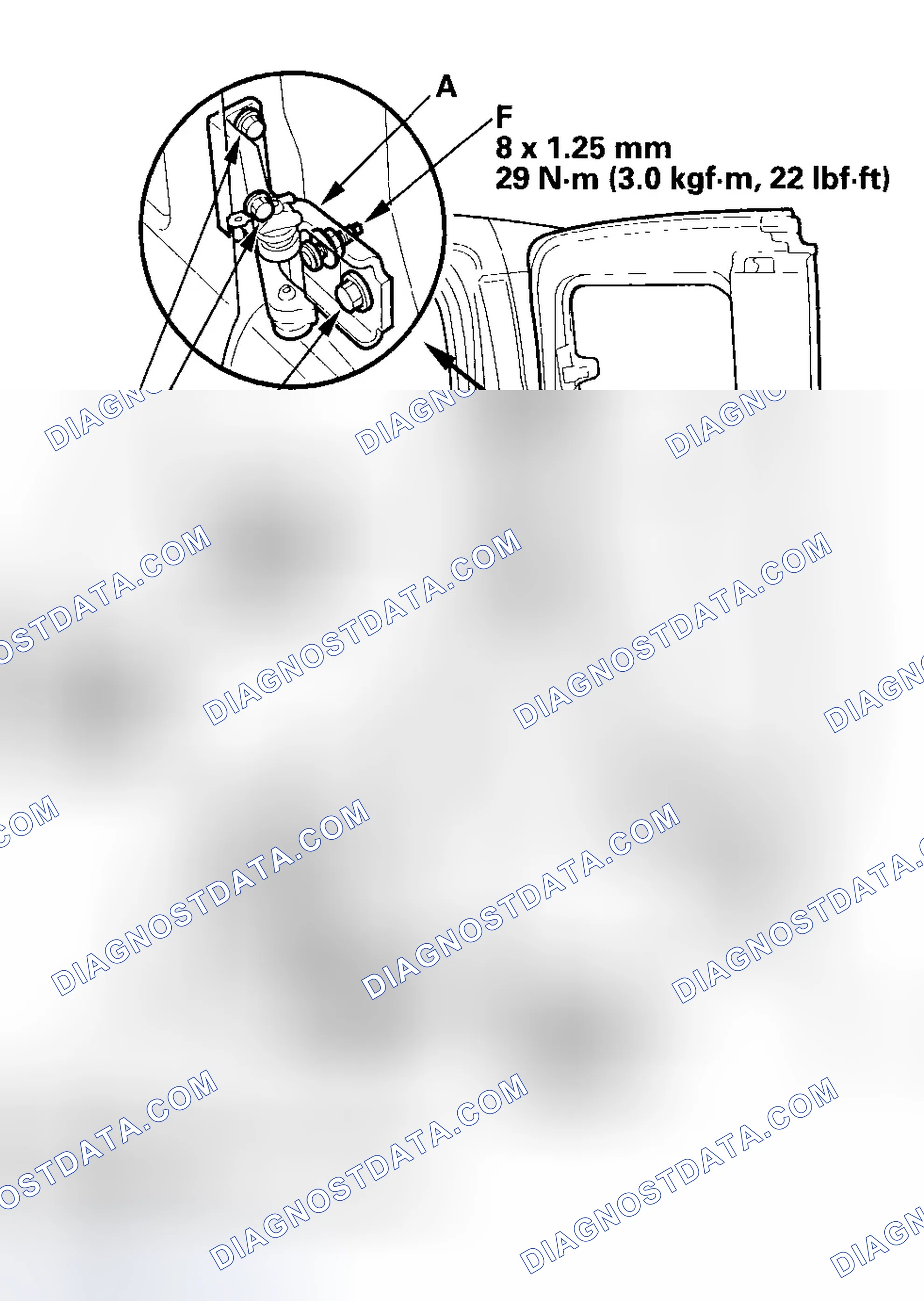 Scheme 11: Rear Door Position Adjustment