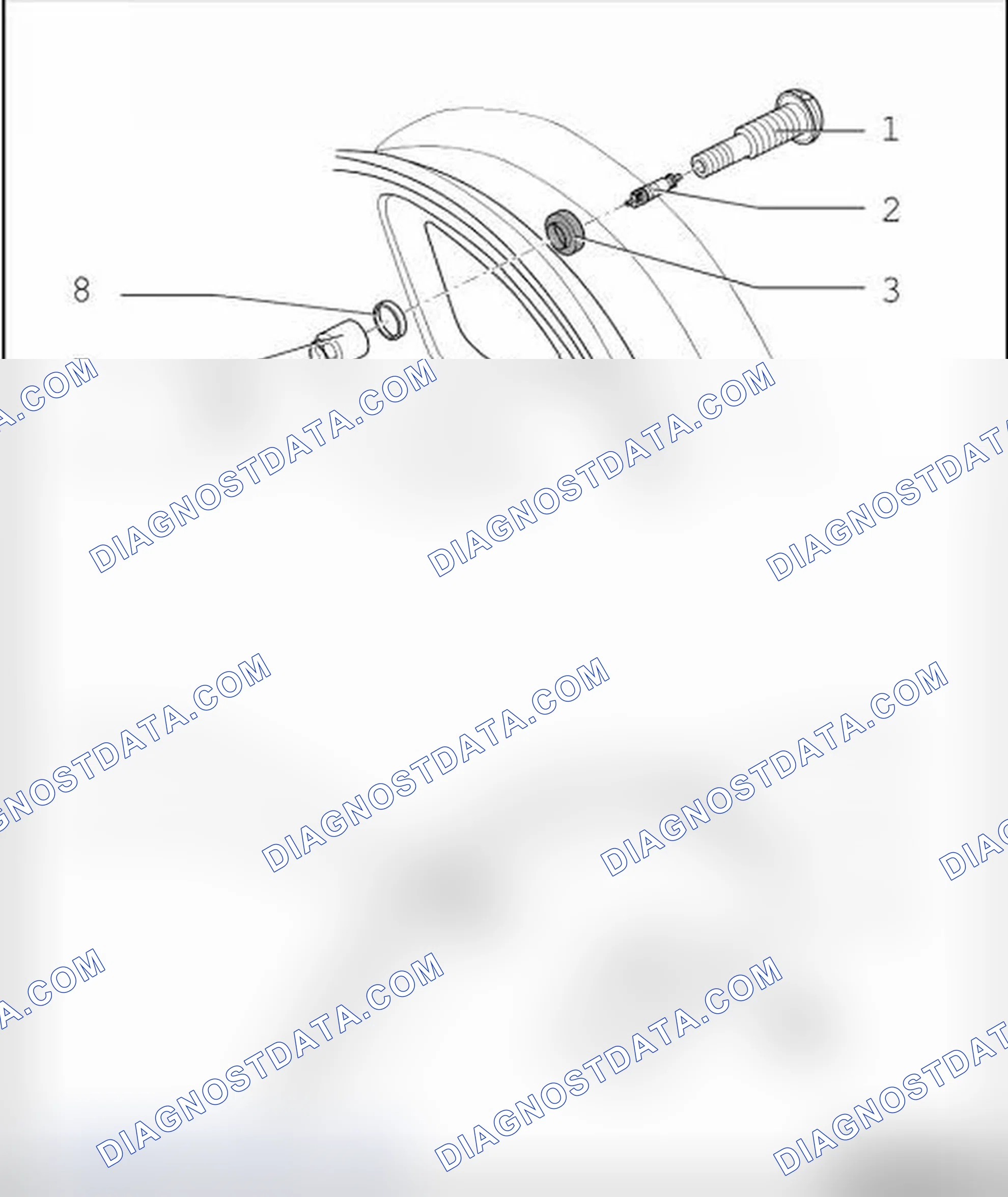 Scheme 62: TIRE PRESSURE MONITORING SYSTEM ASSEMBLY OVERVIEW