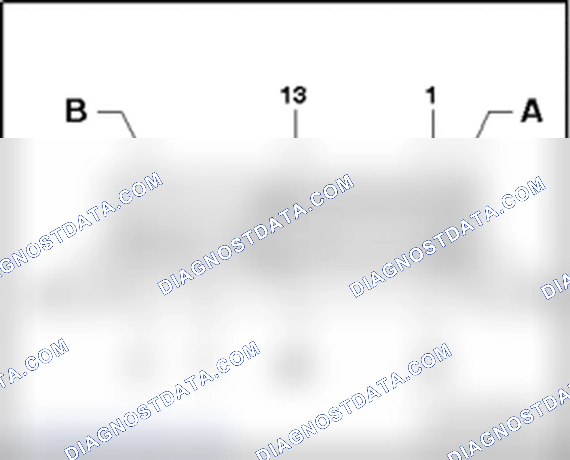 Scheme 37: Harness connectors on Data Bus On Board Diagnostic Interface J533