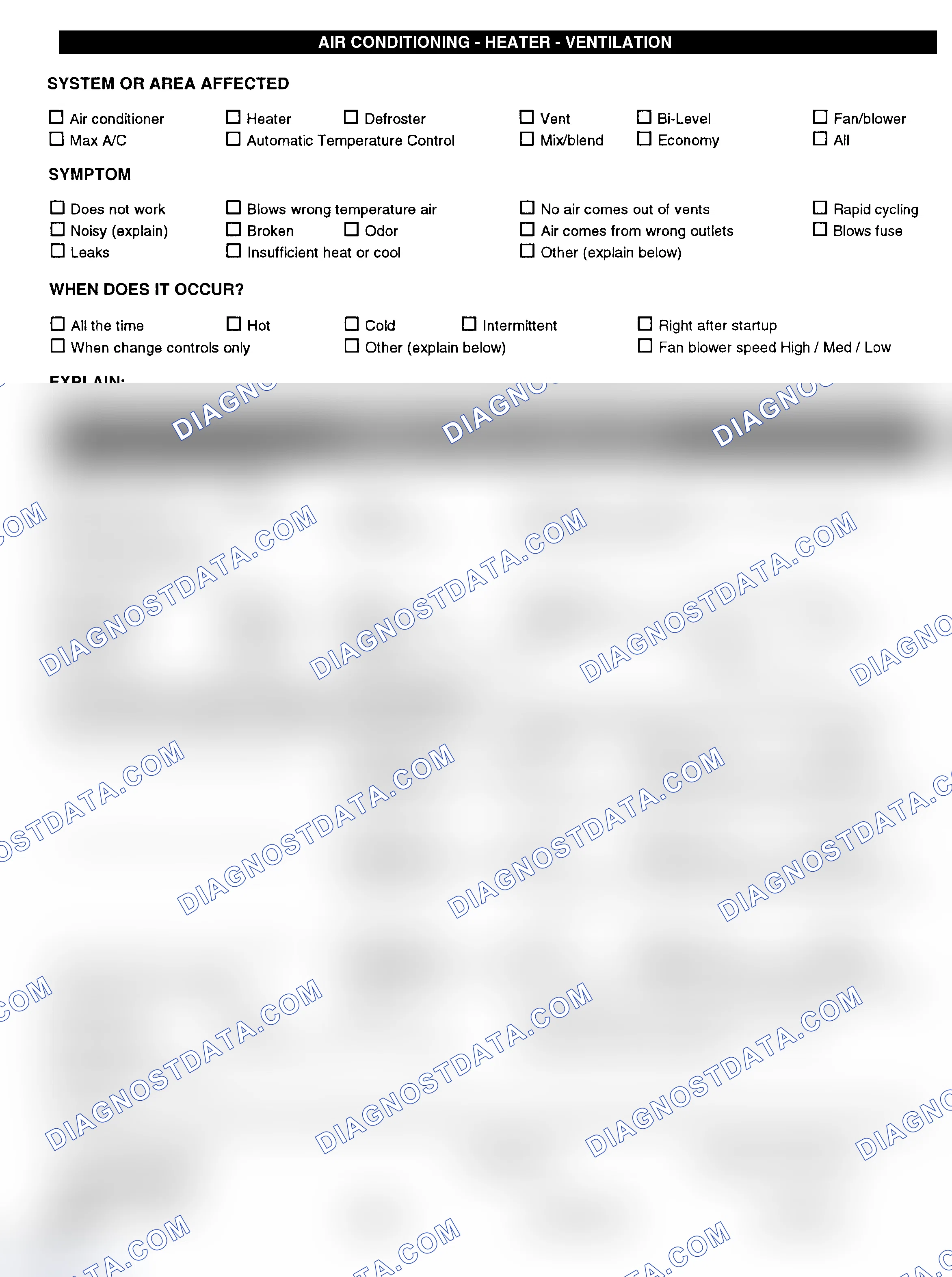 Scheme 4: Symptom Check List - Page 3