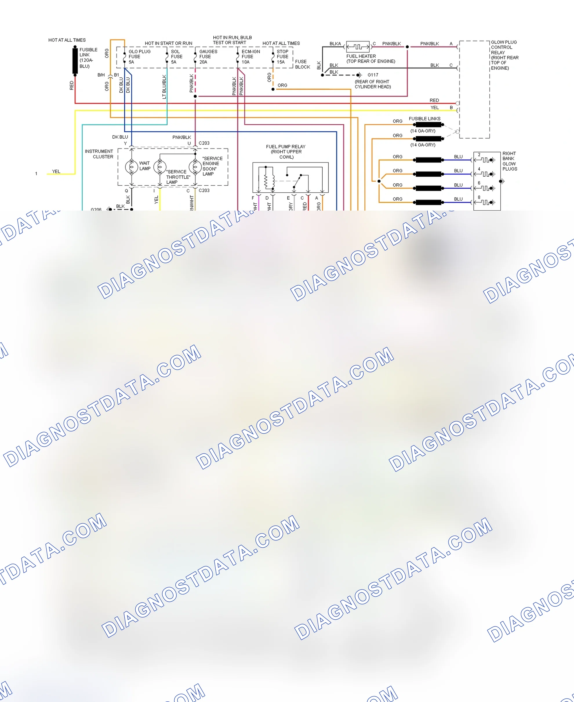 Scheme 17: Wiring Diagram (6.5L With 4L80-E - 2 Of 2)