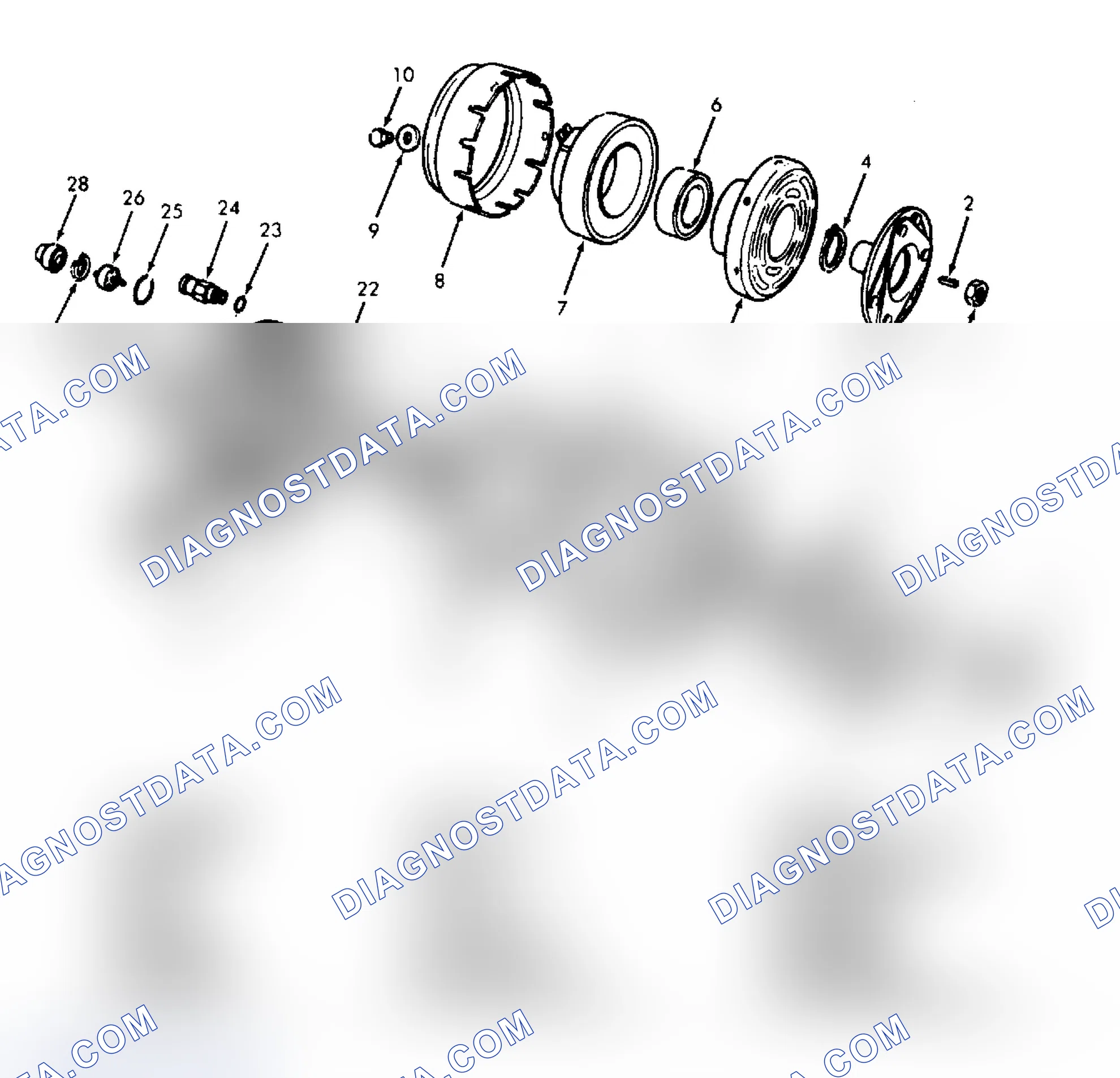 Scheme 15: Removal (Poly Groove-Type Belt Drive)