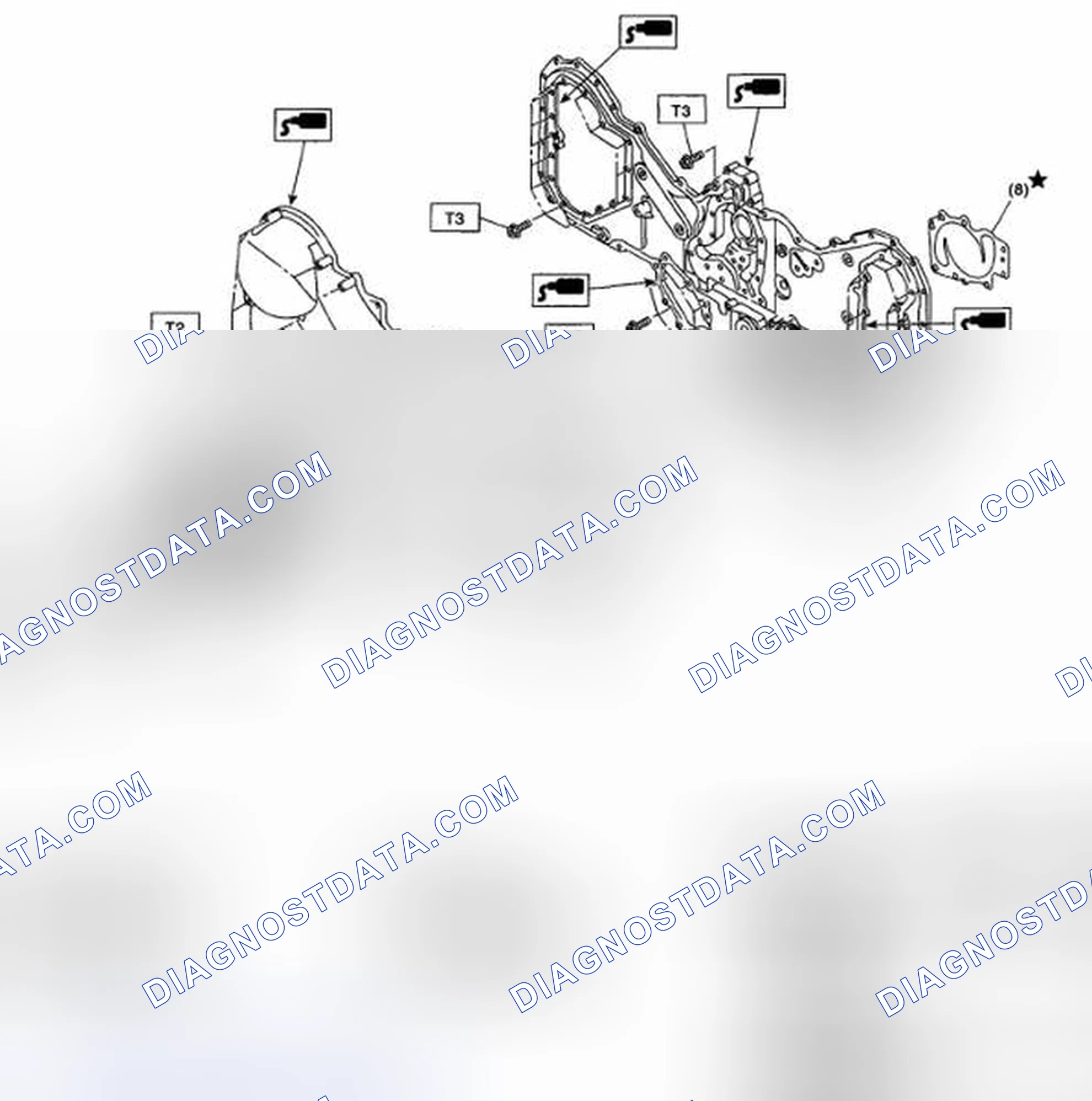Scheme 488: TIMING CHAIN COVER