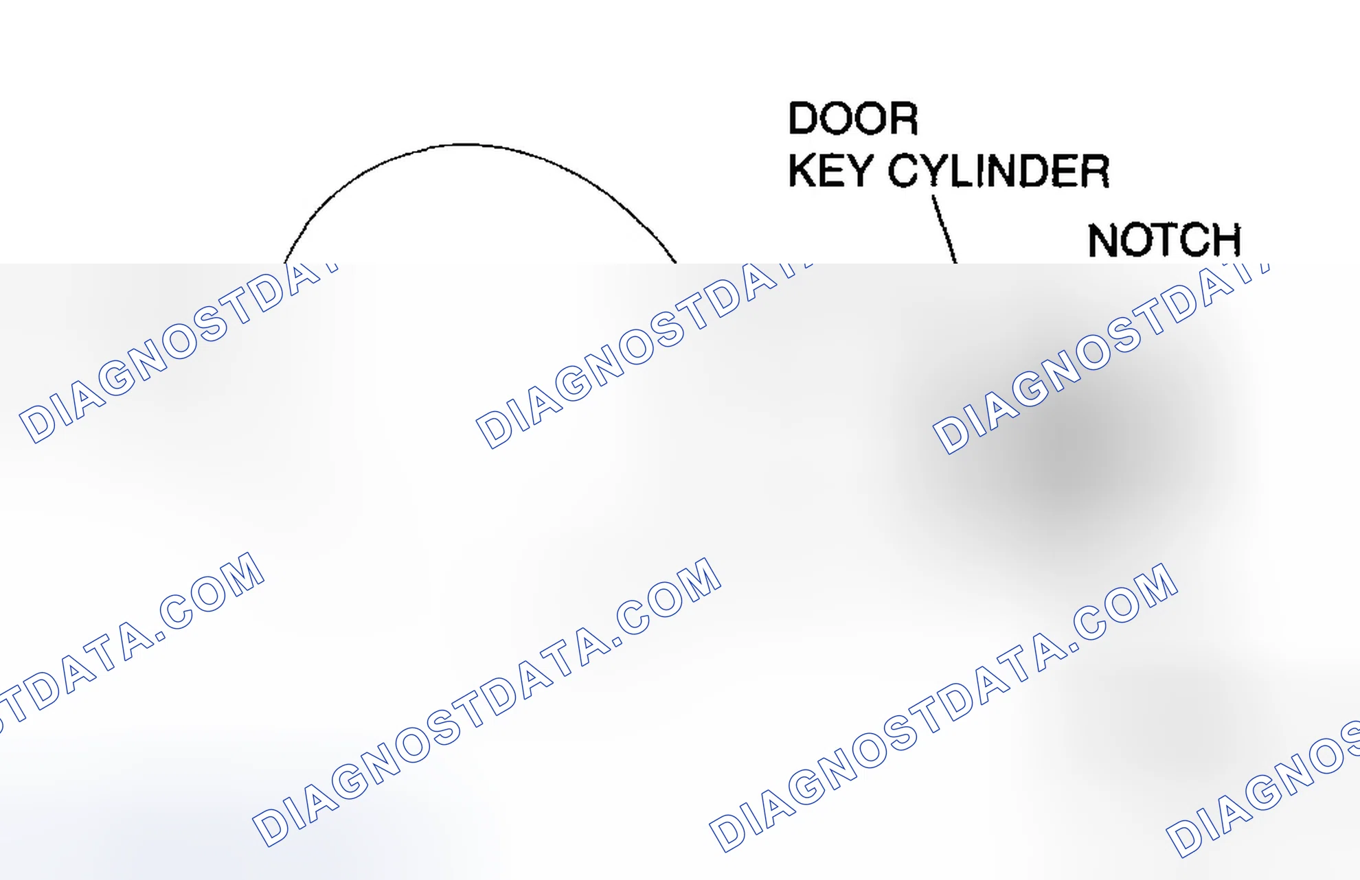 Scheme 17: FRONT DOOR KEY CYLINDER REMOVAL/INSTALLATION