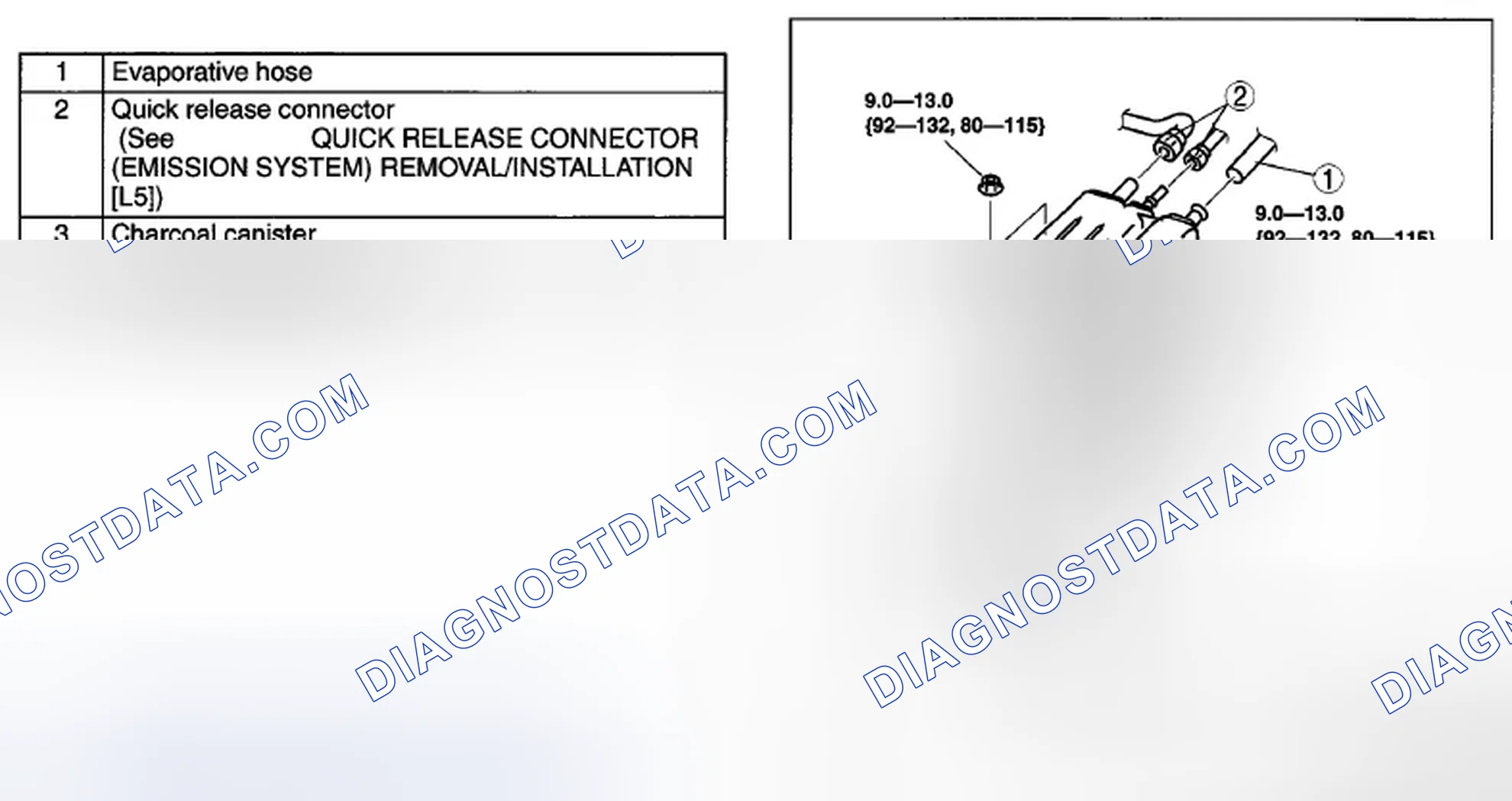 Scheme 40: CHARCOAL CANISTER REMOVAL/INSTALLATION [L5]