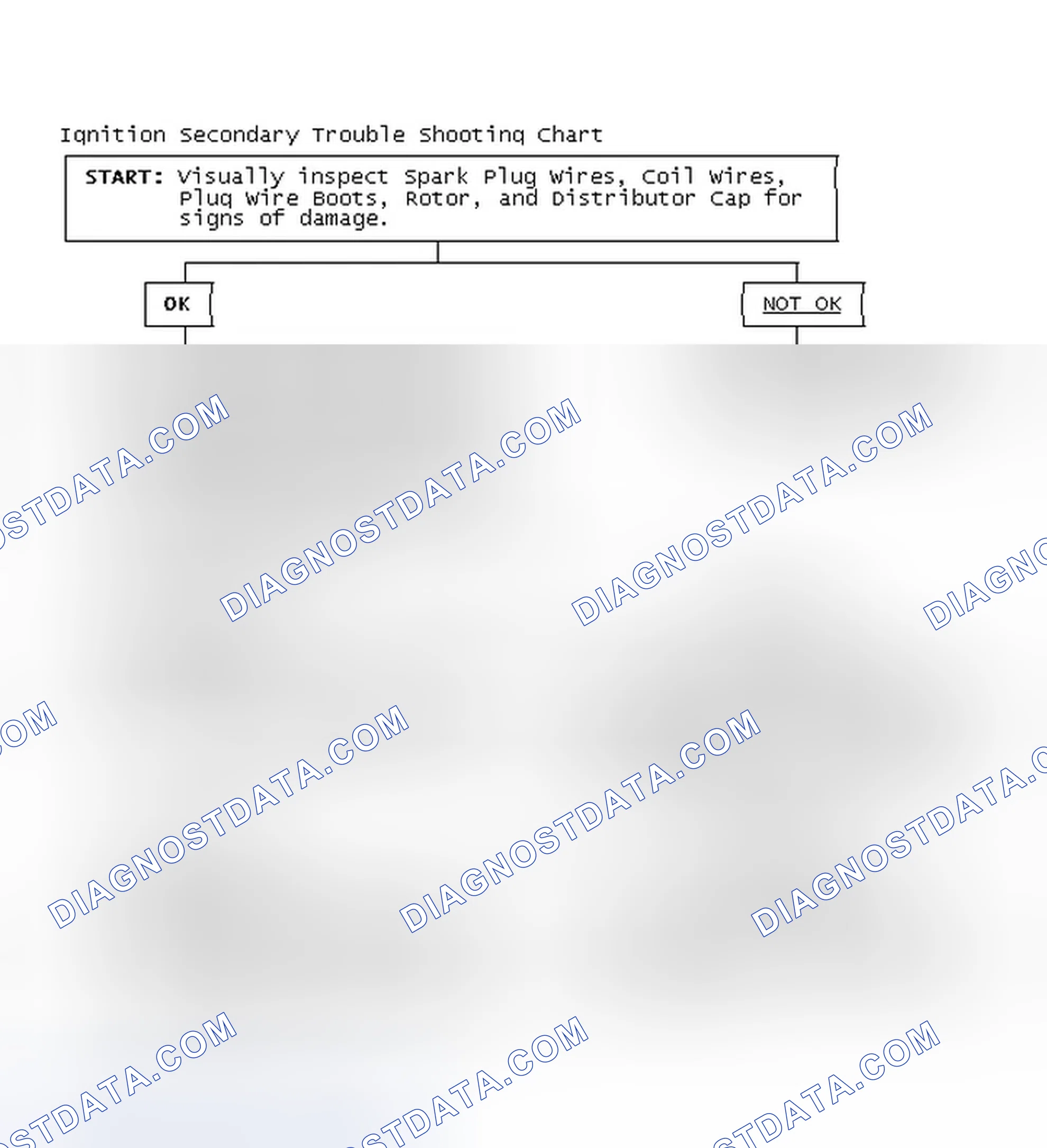 Scheme 1: Ignition Secondary Trouble Shooting Chart