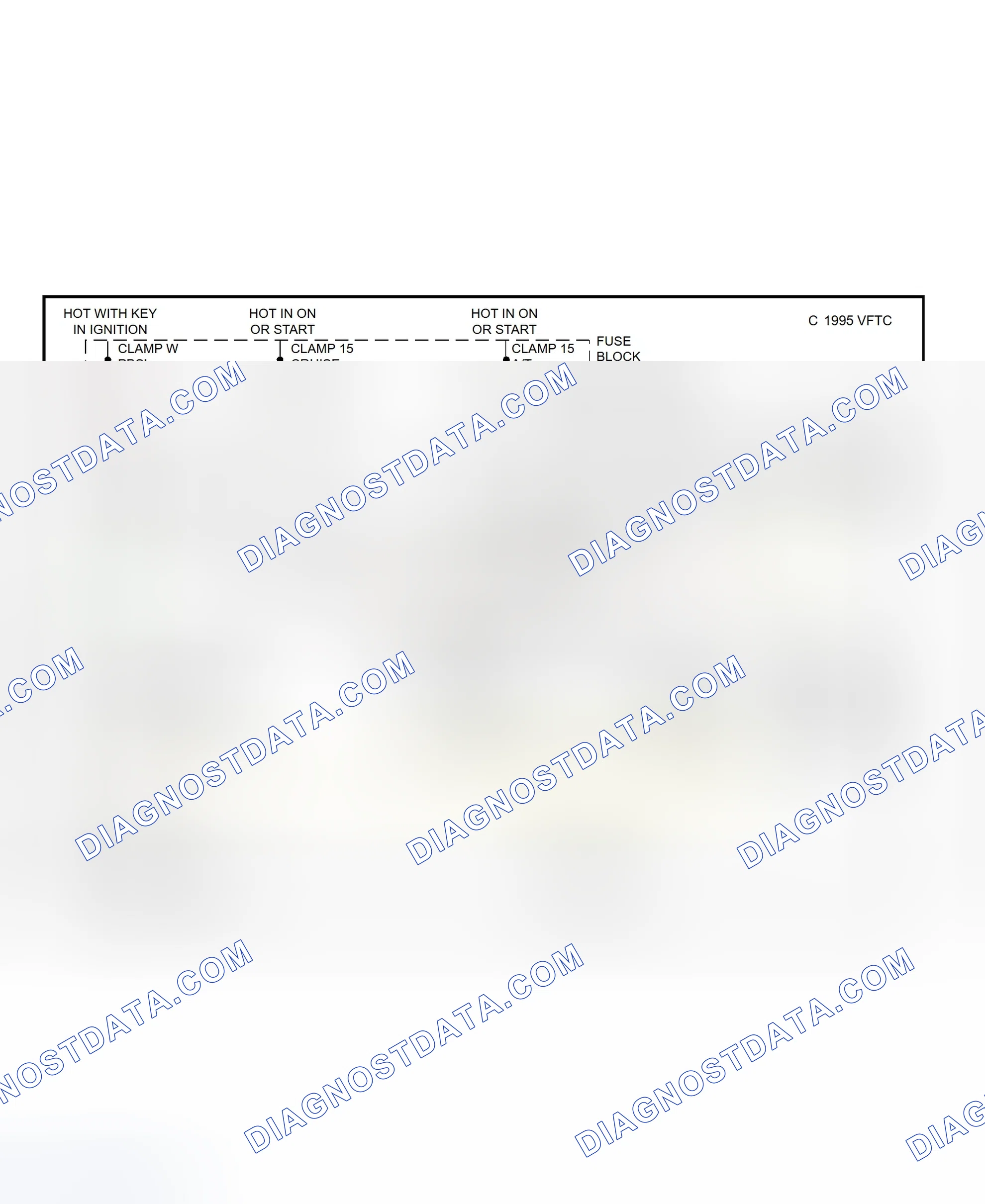 Fig. 28: Shift Interlock System Wiring Diagram (1999 Catera)