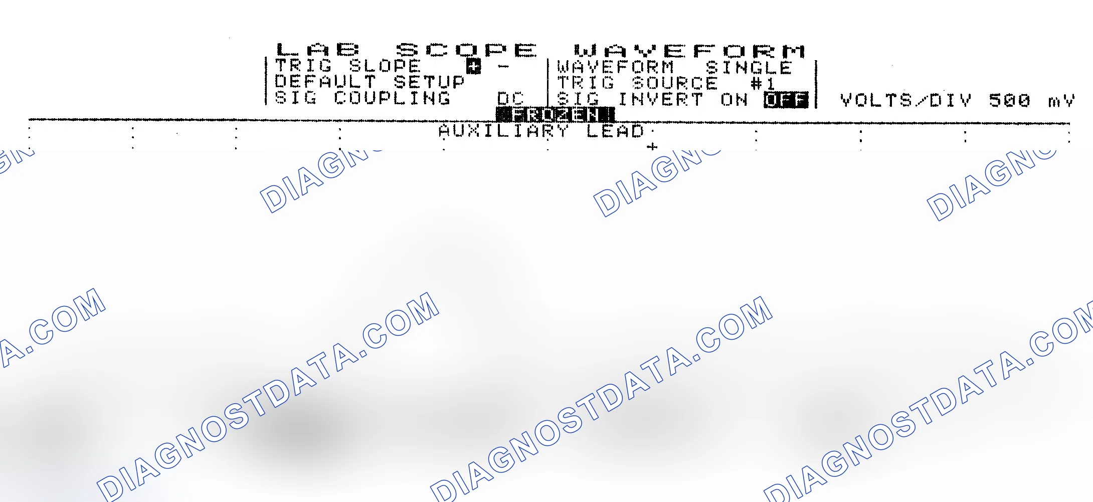 Scheme 10: Single Injector w/Excessive Current Flow - Current Pattern