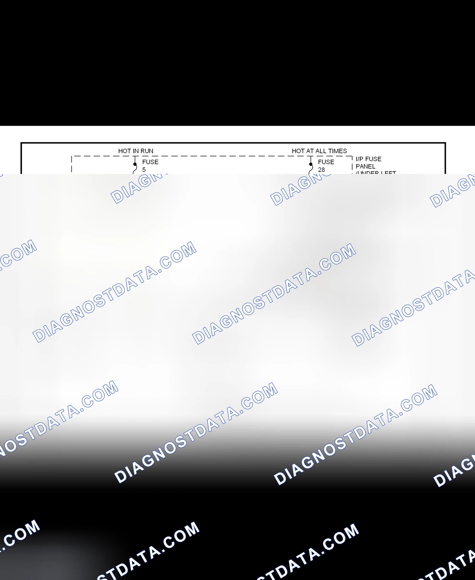 Scheme 90: Shift Interlock System Wiring Diagram (1997-98 Sable & Taurus)