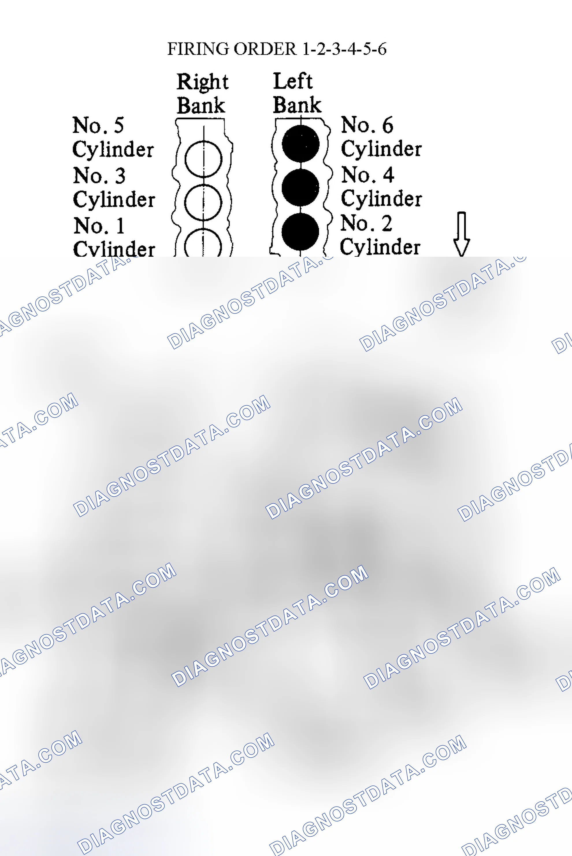 Scheme 7: Spark Plug Wire Routing (Tacoma 3.4L, Tundra 3.4L & 4Runner 3.4L)