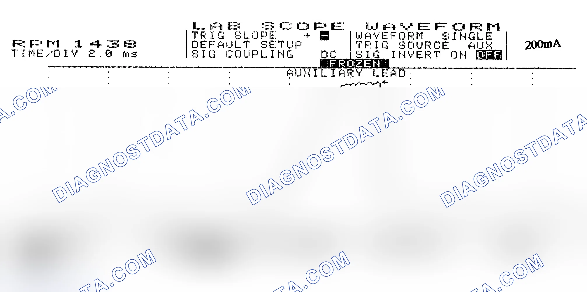 Scheme 15: Single Injector w/Normal Current Flow - Current Pattern