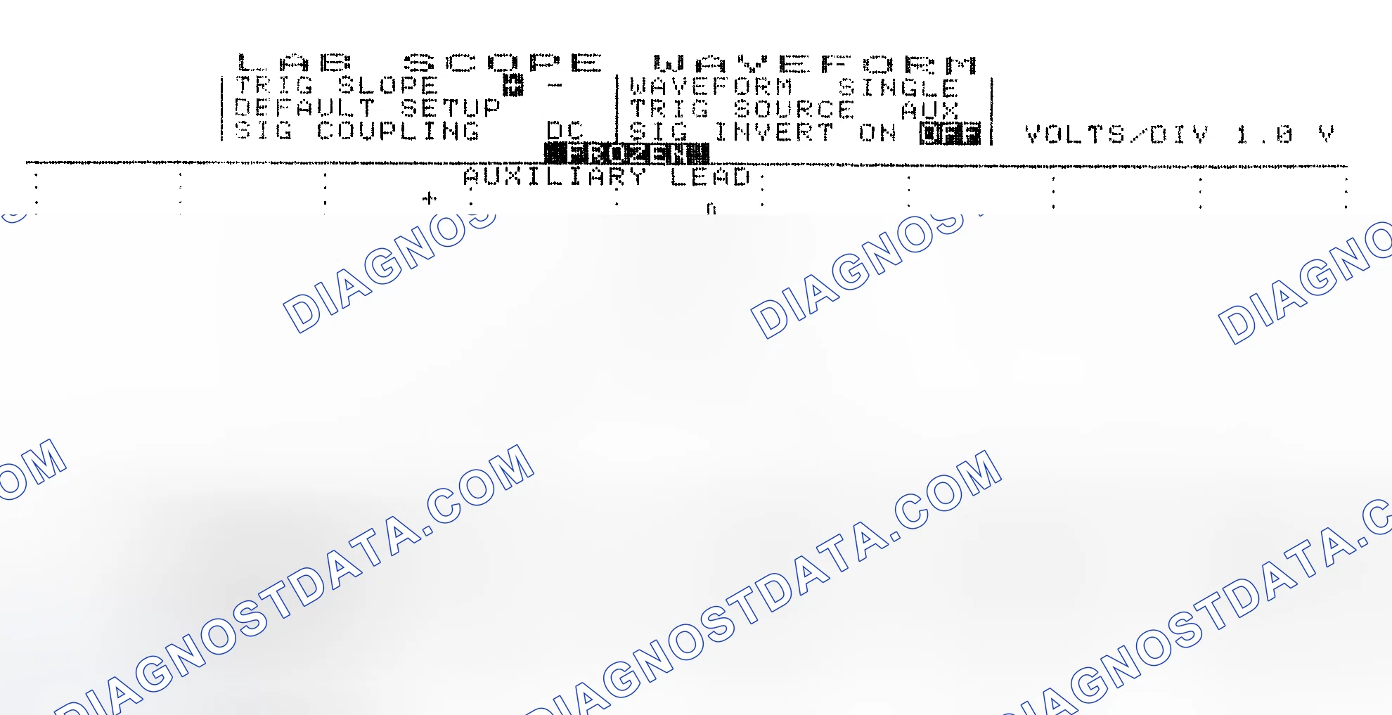 Scheme 19: Single Injector w/Excessive Current Flow - Current Pattern