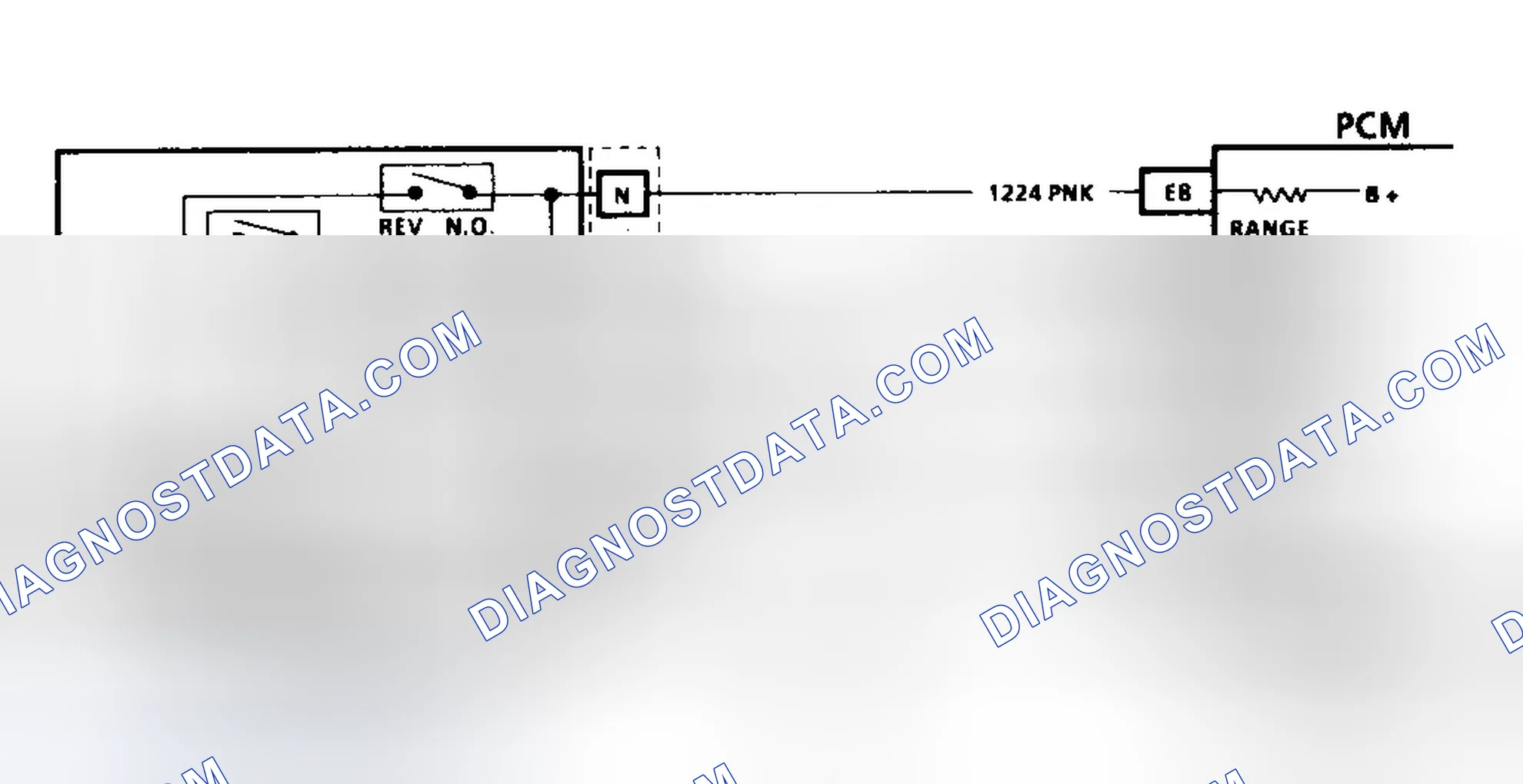 Scheme 279: Code 28 Schematic (4L60-E Transmission (Diesel) Transmission Range Pressure Switch