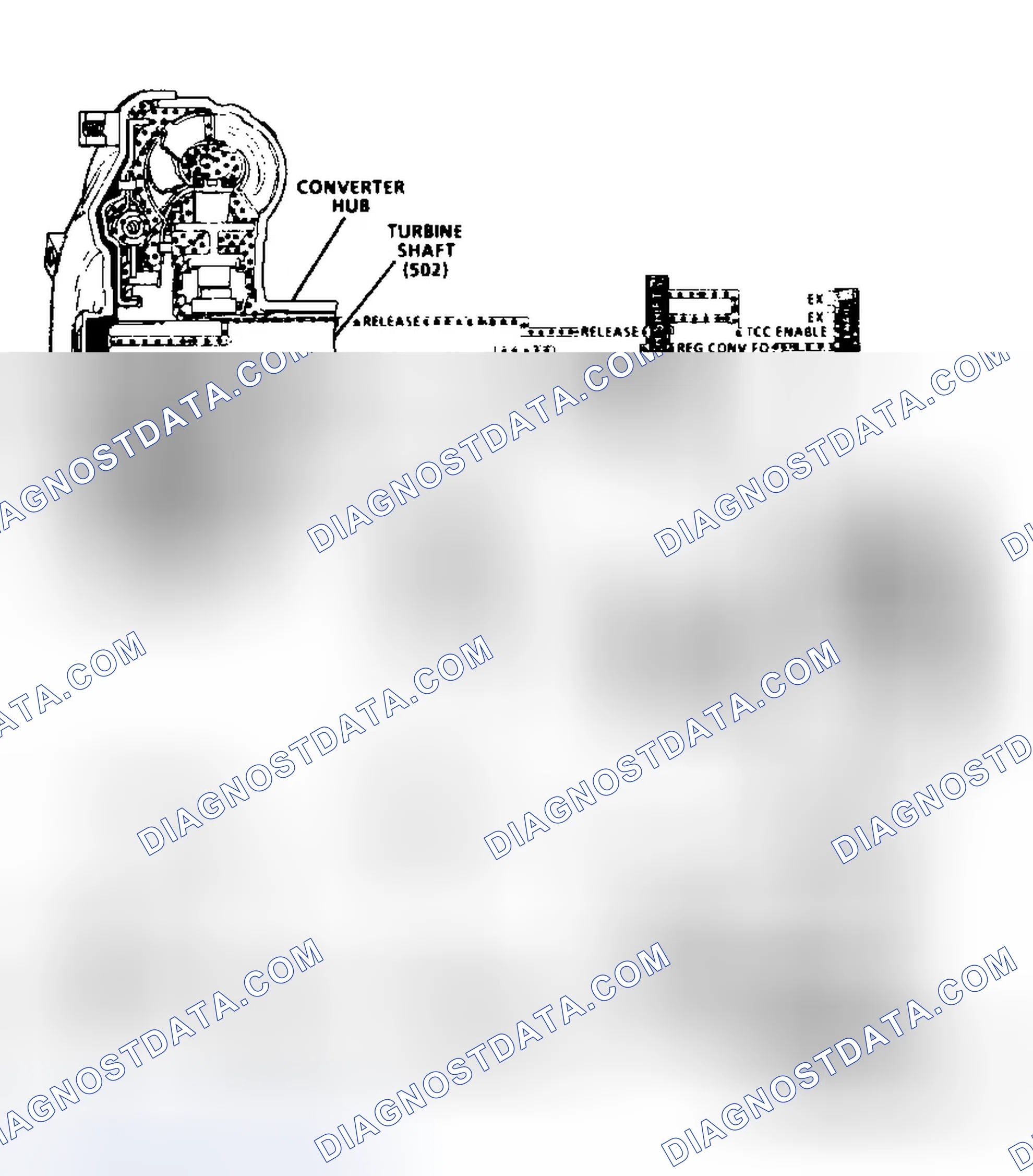Scheme 287: Code 39 Schematic (Gasoline) TCC Stuck Off