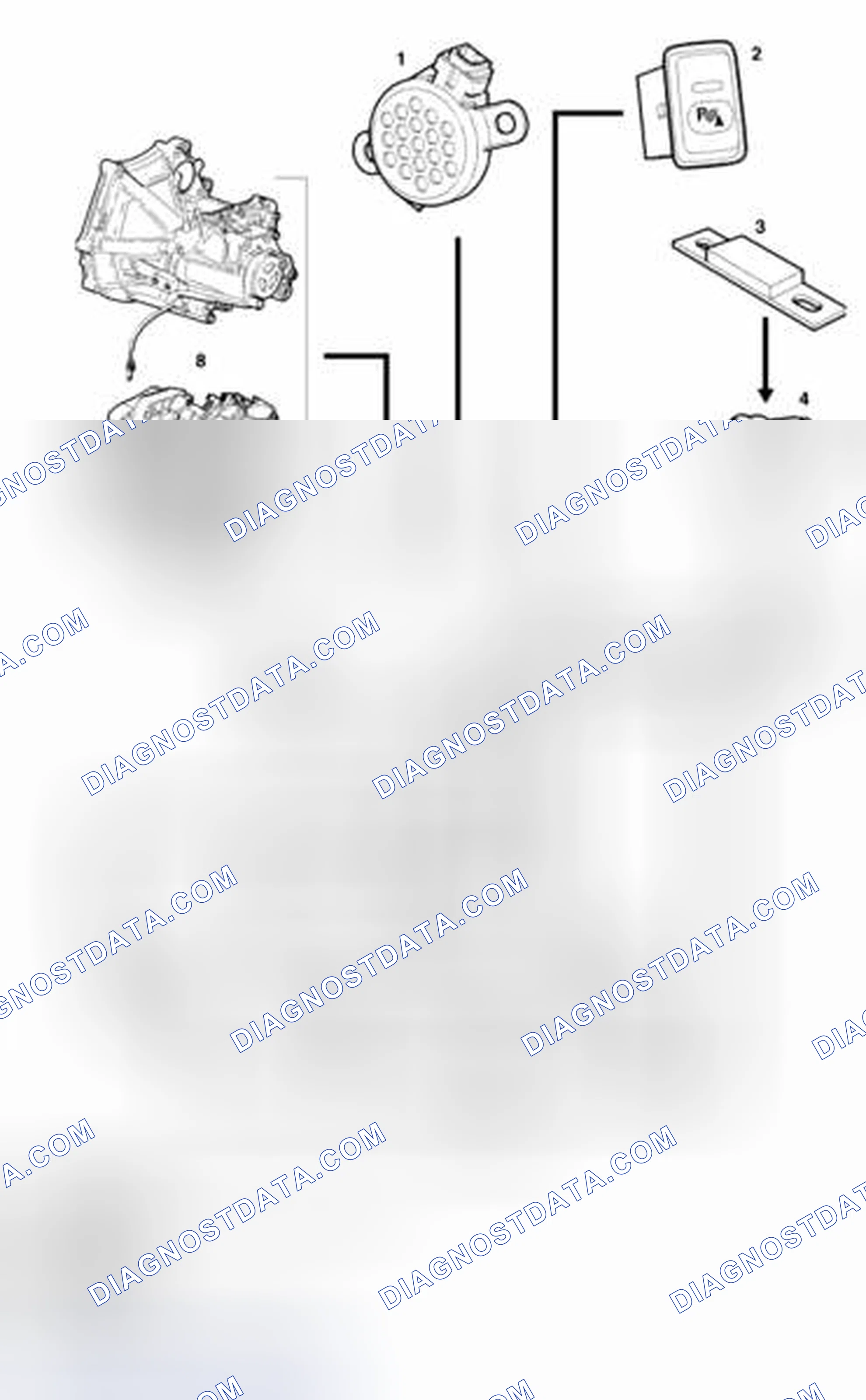 Scheme 11: PARK DISTANCE CONTROL DIAGRAM