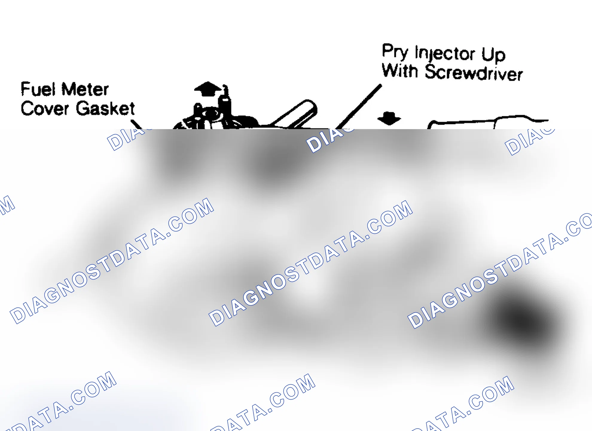 Scheme 43: Removing Fuel Injector Assembly